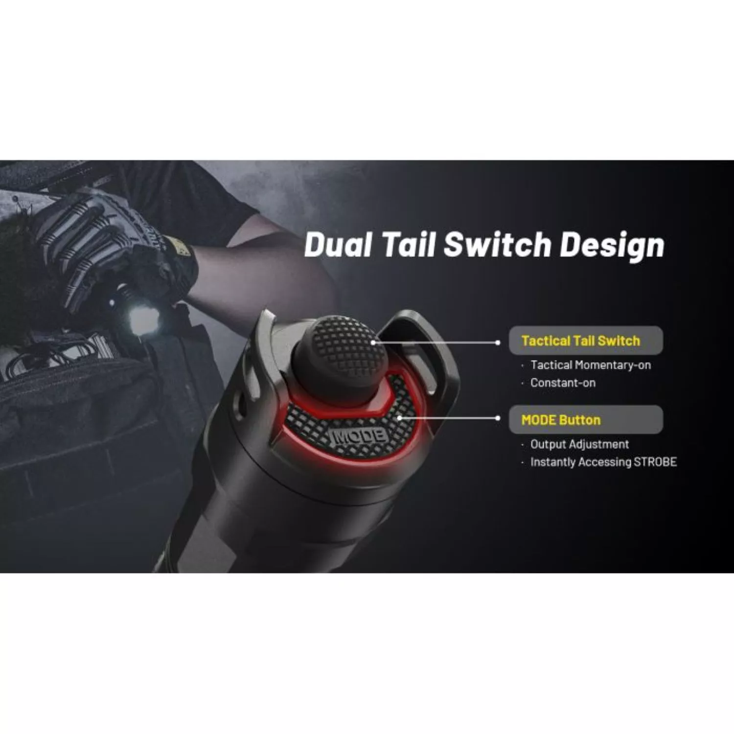 Nitecore P23i Zaklamp - 3000Lm - oplaadbaar-image