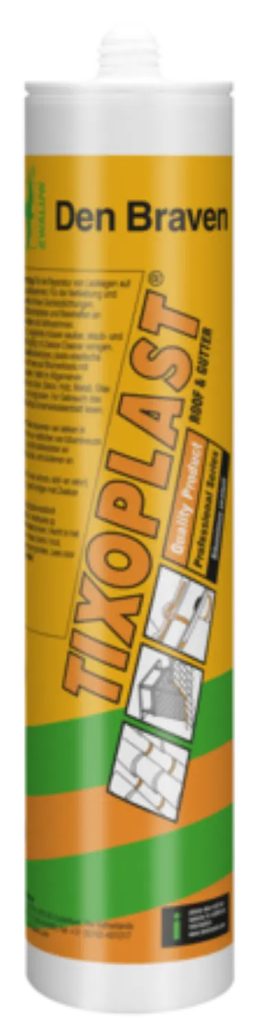 Zwaluw Den Braven 30620367 Tixoplast Dakkit - Zwart - 310ml