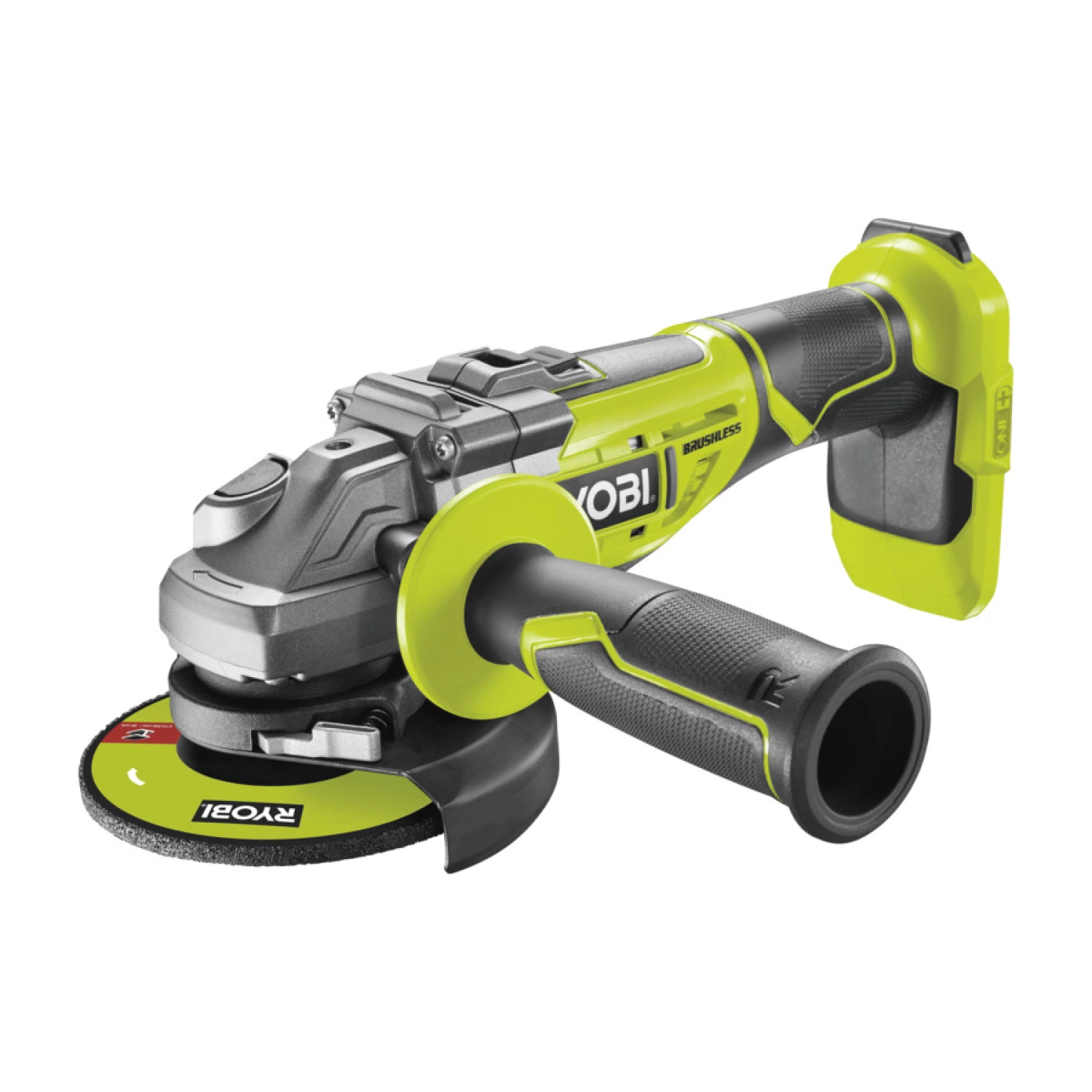 Ryobi R18AG7-0 ONE Meuleuse d'angle sans fil - 18V Li-ion - 125 mm - brushless - Machine seule-image