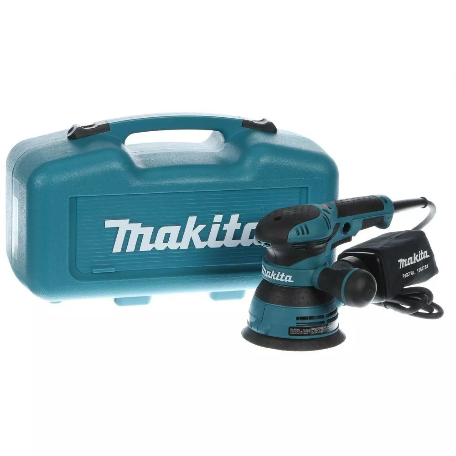 Makita BO5041K - Ponceuse excentrique dans coffret - 300W - 125 mm - Variable-image