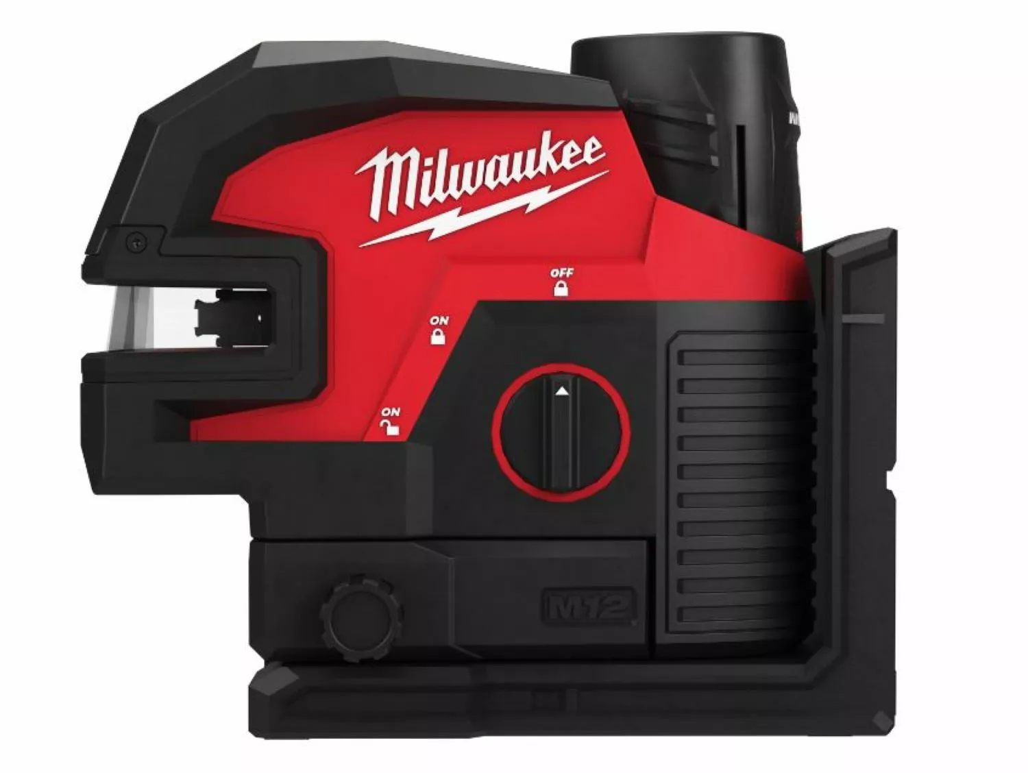 Milwaukee M12 CLL4P-301C kruislijnlaser™ met 4 punten in transportkoffer (1x 3.0 Ah Accu) - Groen - 12V-image