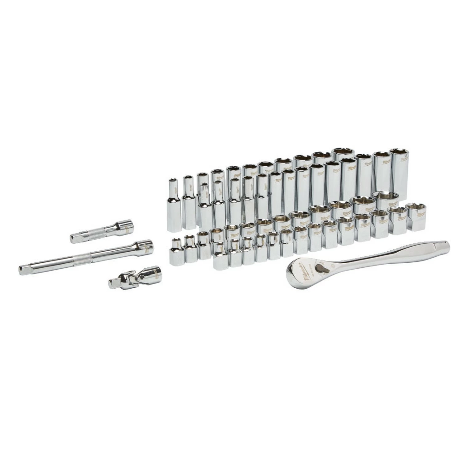 Milwaukee 4932464946 56-pcs boulonsset - métrique - 3/8"-image