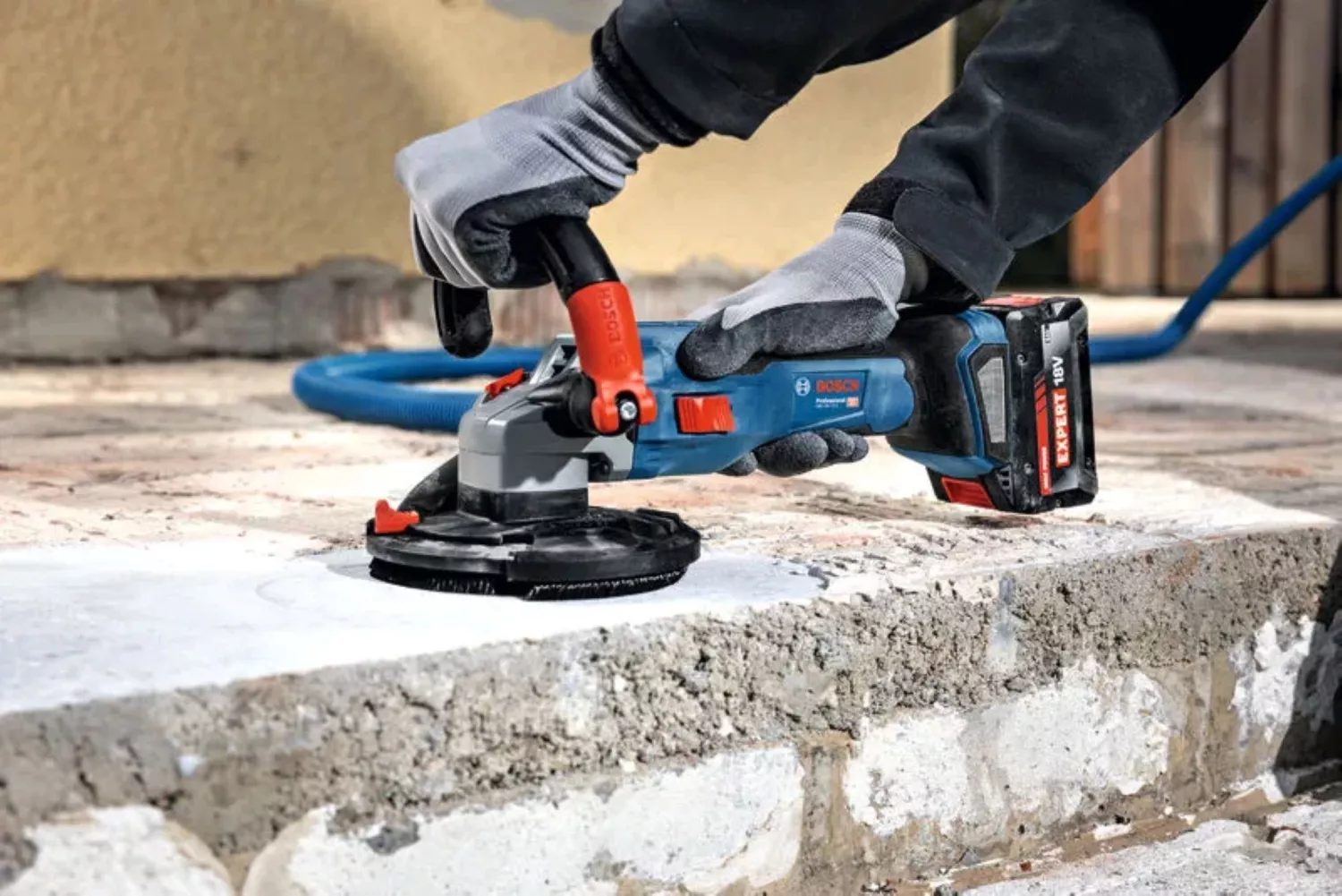 Bosch GBR 18V-15 S Meuleuse à béton 18 V - 125 mm - M14-image