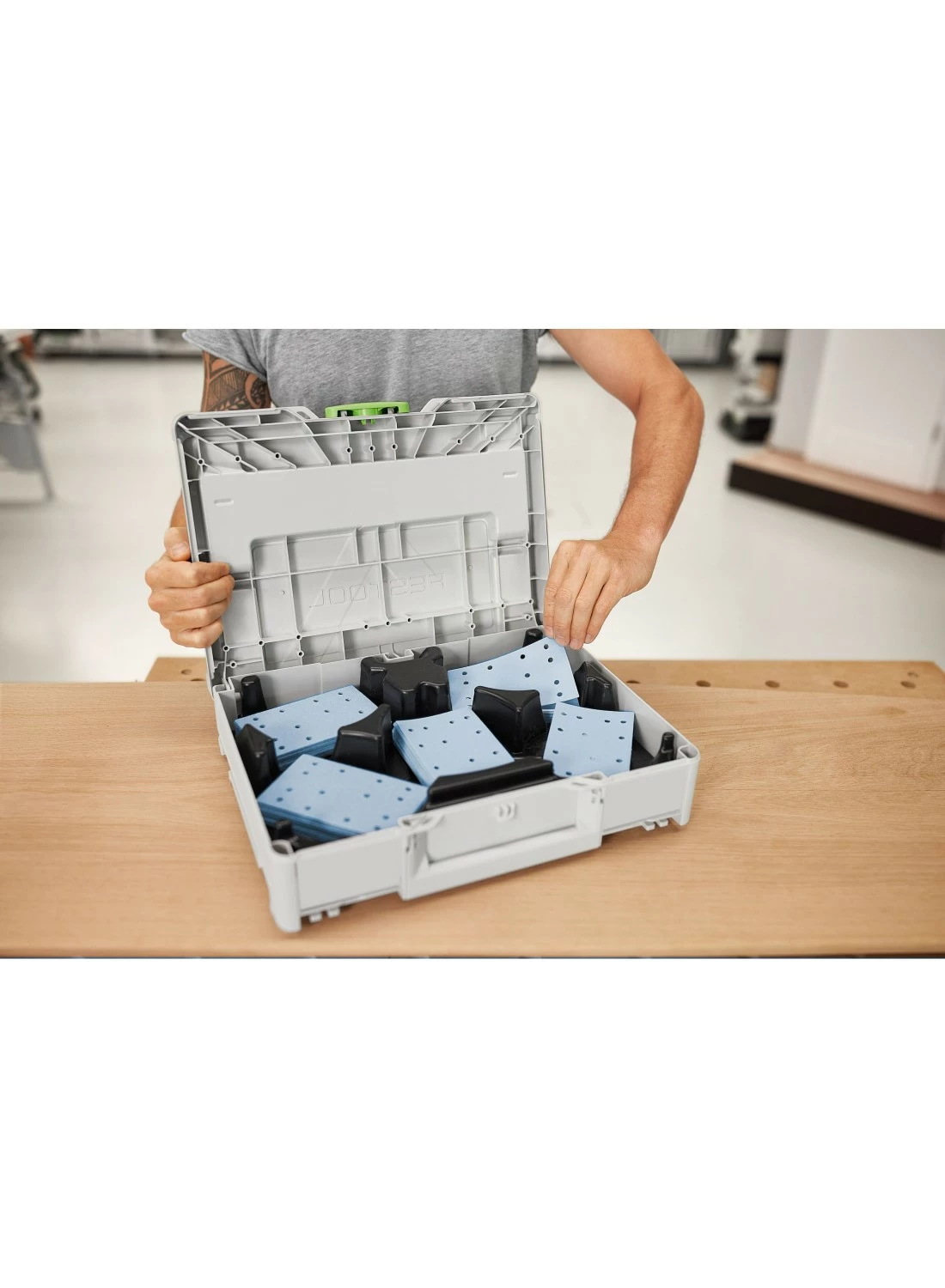 Festool 578194 Stick de ponçage SYS-STF 80X133 GR-Set en systainer-image