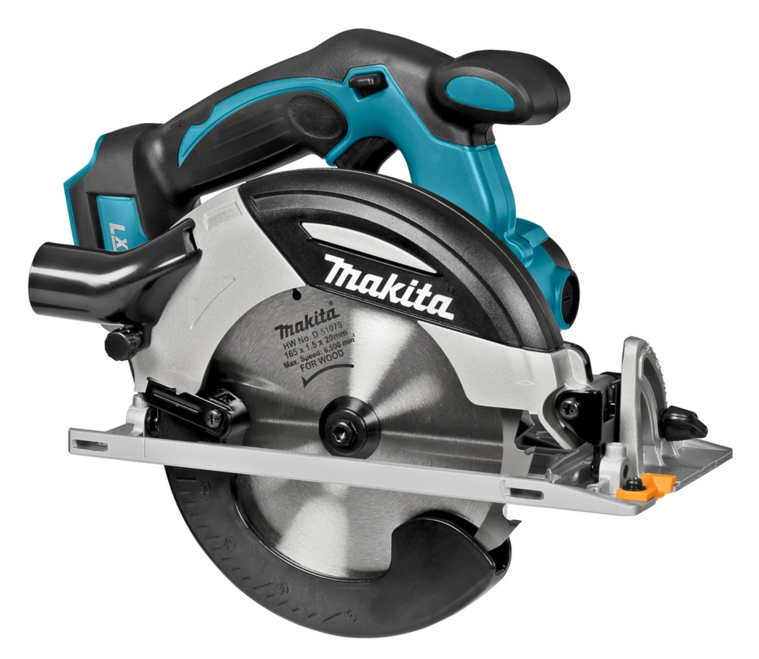 Makita DHS630RMJ Scie circulaire à batterie 18V Li-ion set (2x batterie 4.0Ah) dans MAKPAC - 165mm-image