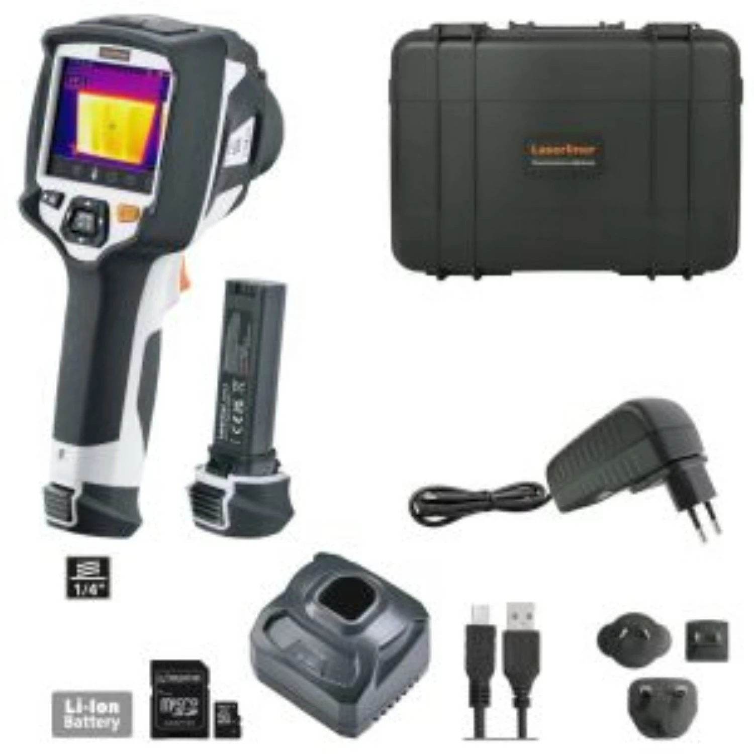 Laserliner ThermoCamera HighSense Warmtebeeldcamera set in koffer - IP54-image