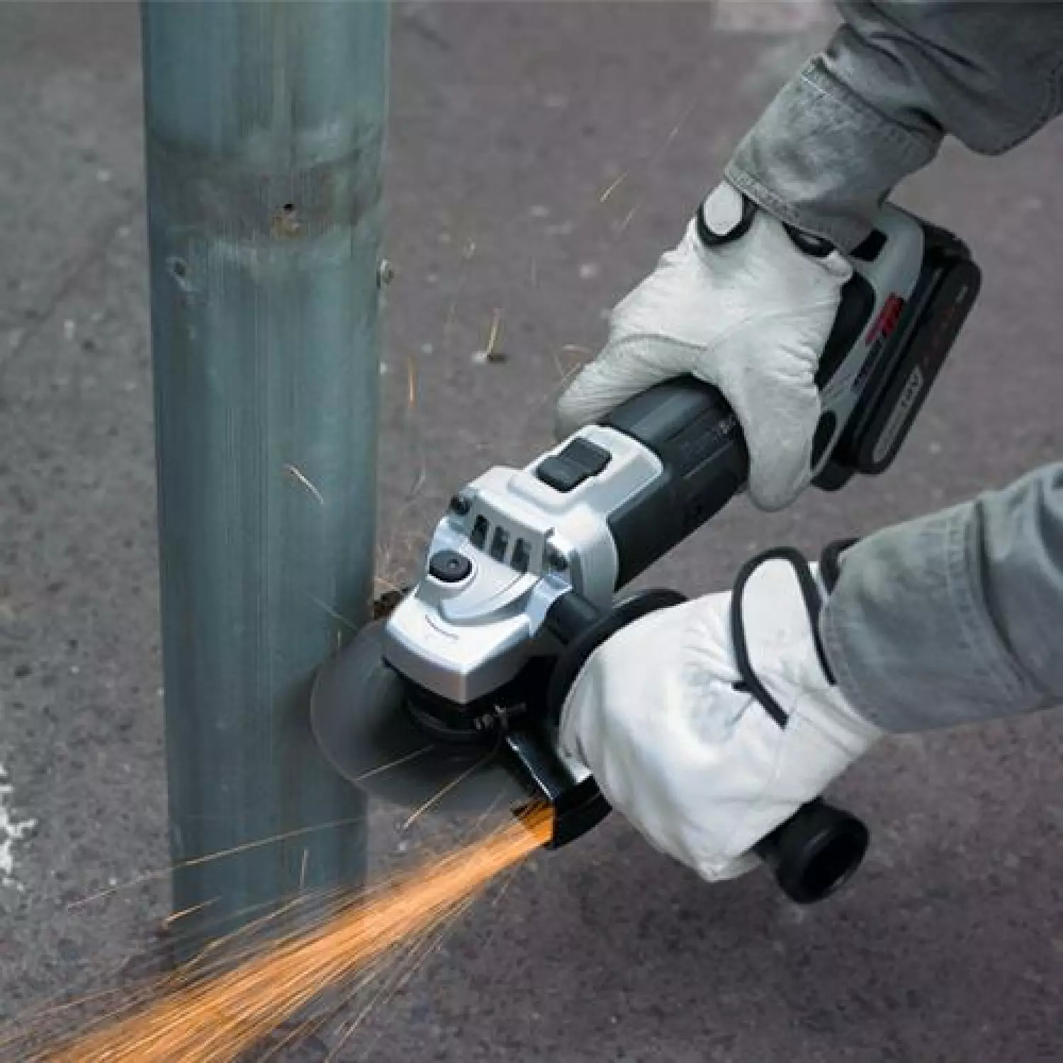 Panasonic EY46A2X 14.4V/18V Li-Ion Accu haakse slijper body - 125mm-image