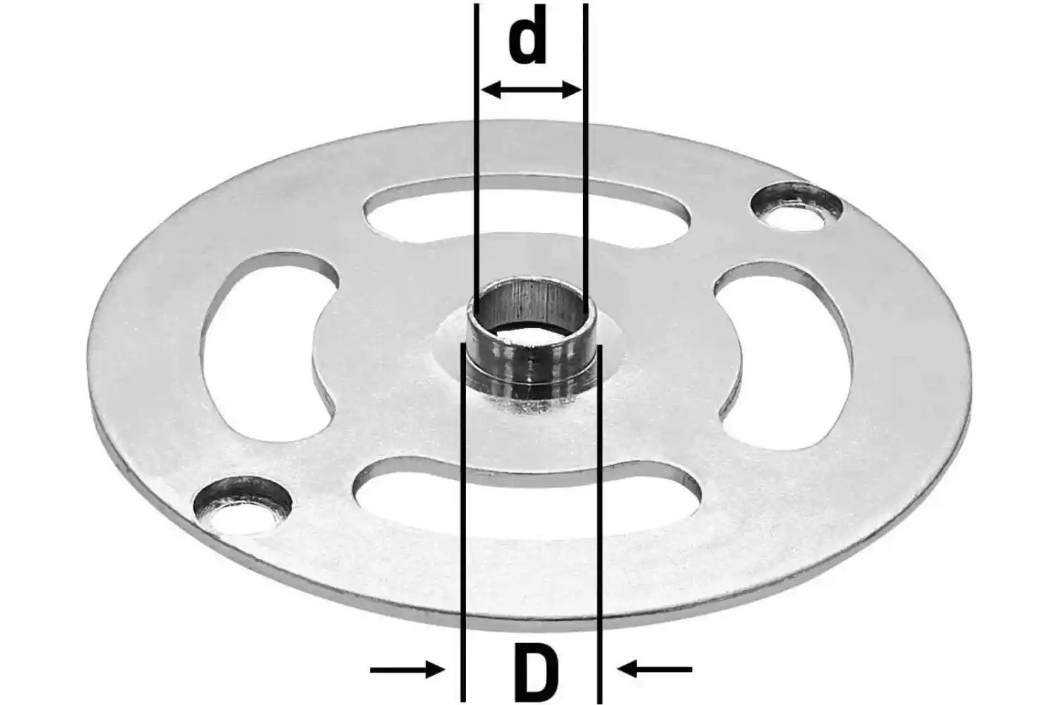 Festool KR D17/VS 600-SZ 14 Kopieerring voor OF1010 - 17mm-image