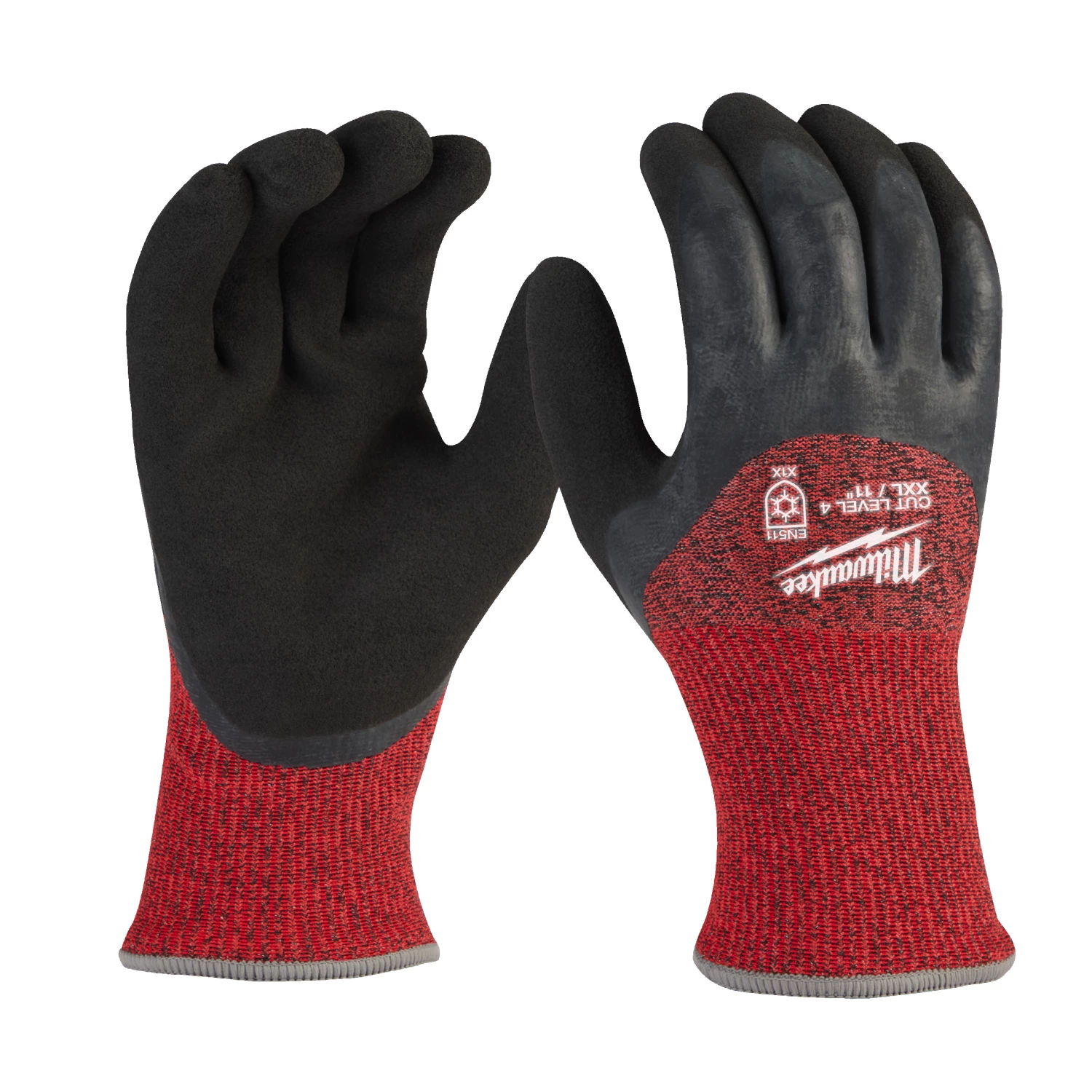 Milwaukee Gants de travail d'hiver - classe de résistance aux coupures 4/D - 11/XXL-image