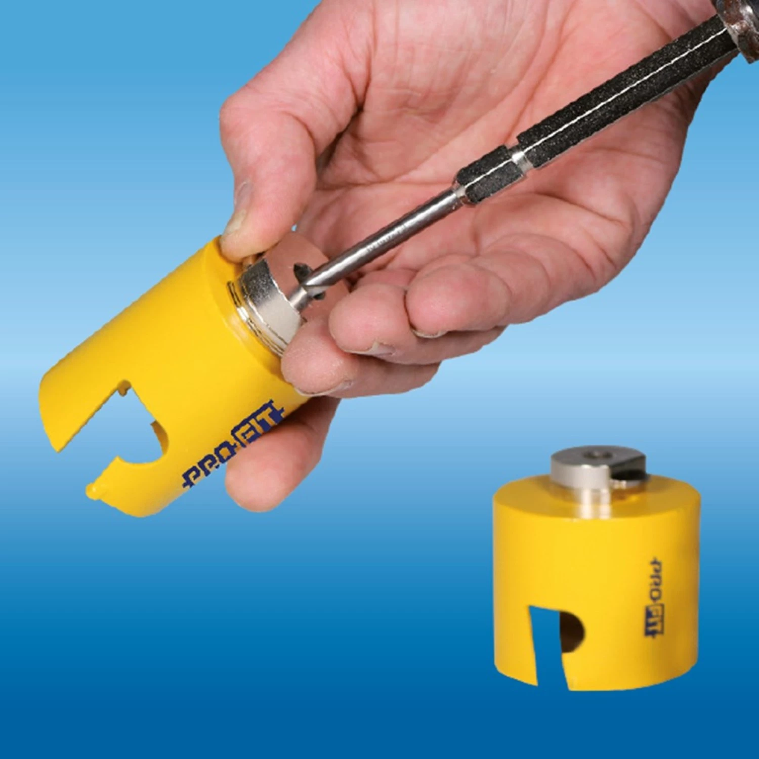 ProFit 090832127DSCT Multi Purpose gatzagen set in T-Loc systainer 9 stuks 32-35-44-51-68-76-92-111-127mm, met geintegreerde adapters en van elk 1 stuks Click & Drill centreerboor (HSS) DDH2MP, (HM) DDH2MPCT-image