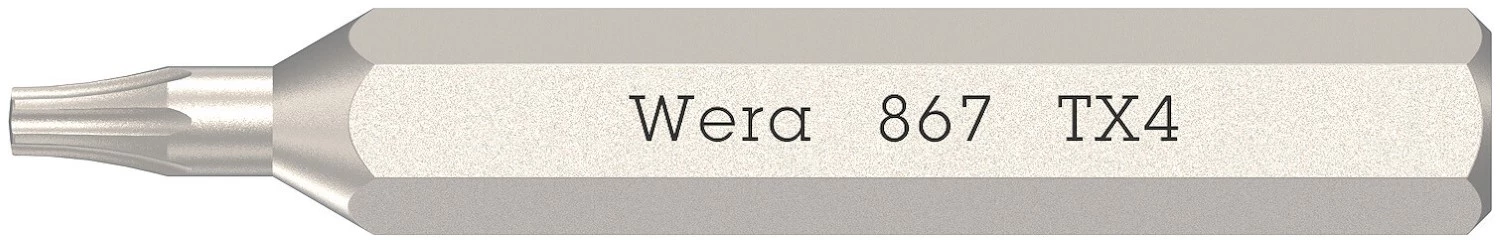 Wera 05058102001 867/0 Torx Micro Bit - TX 4 x 30mm-image