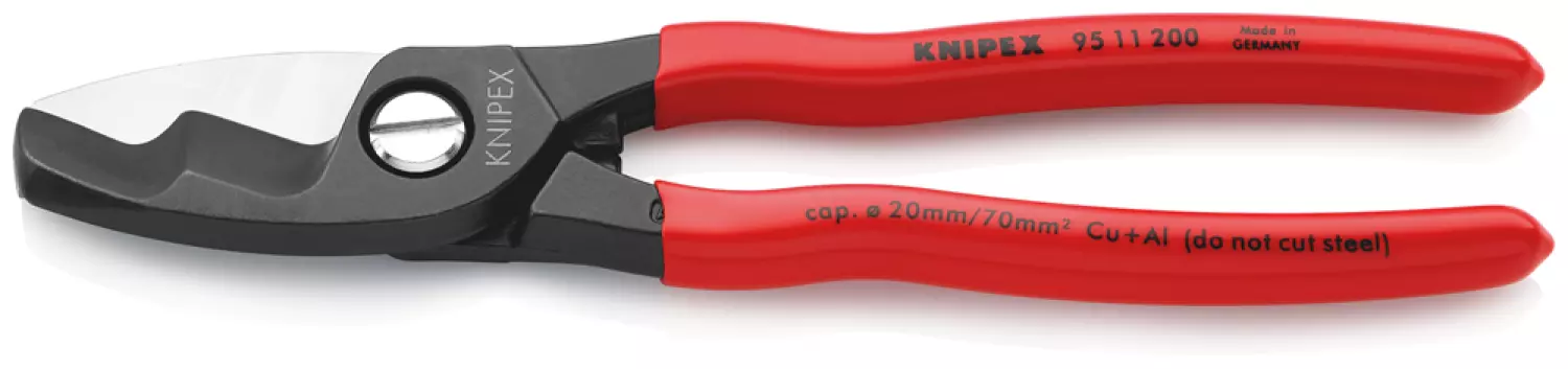 Knipex 95 11 200 - Coupe-câbles à double tranchants-image