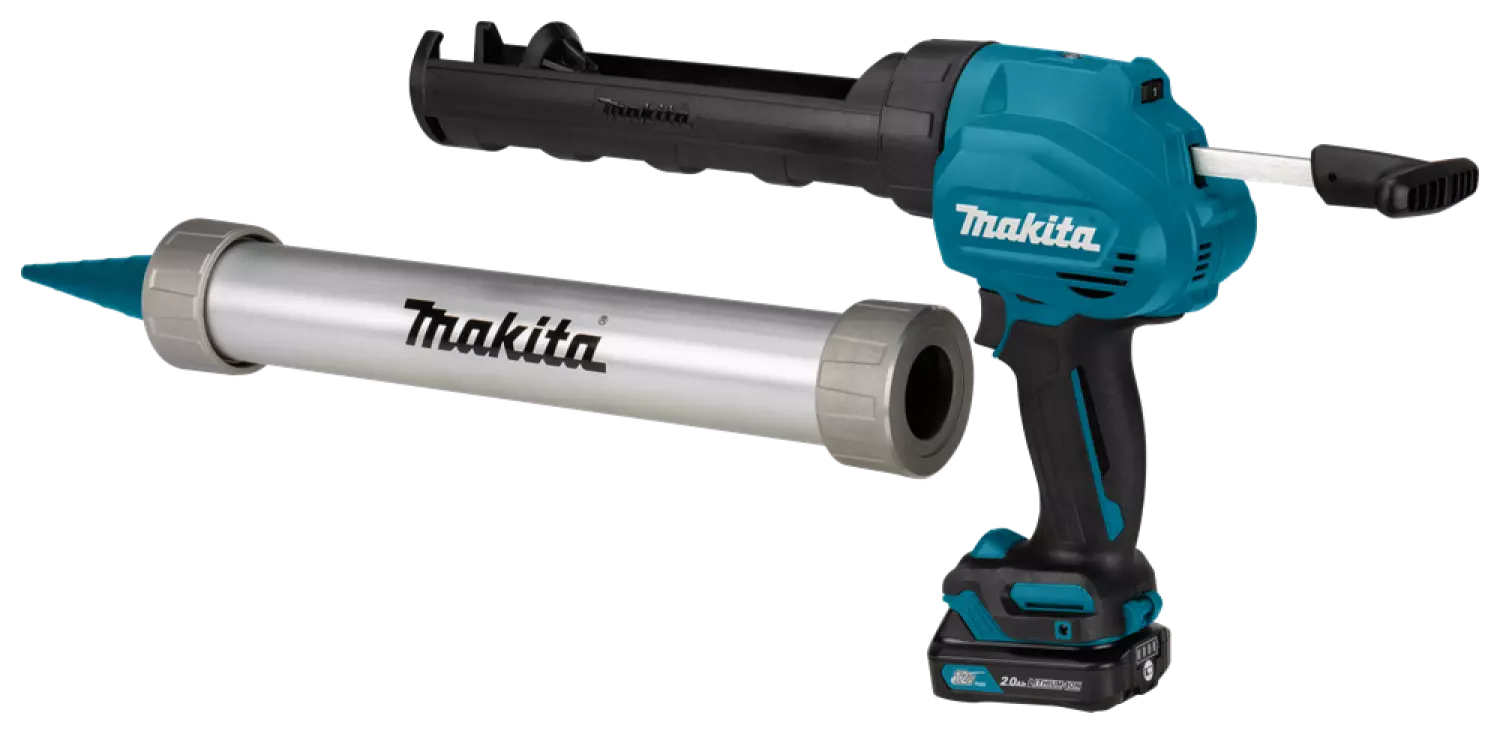 Makita CG100DSAX 12V Max Li-ion Accu Lijm- en kitspuit set (2.0Ah accu) in koffer-image