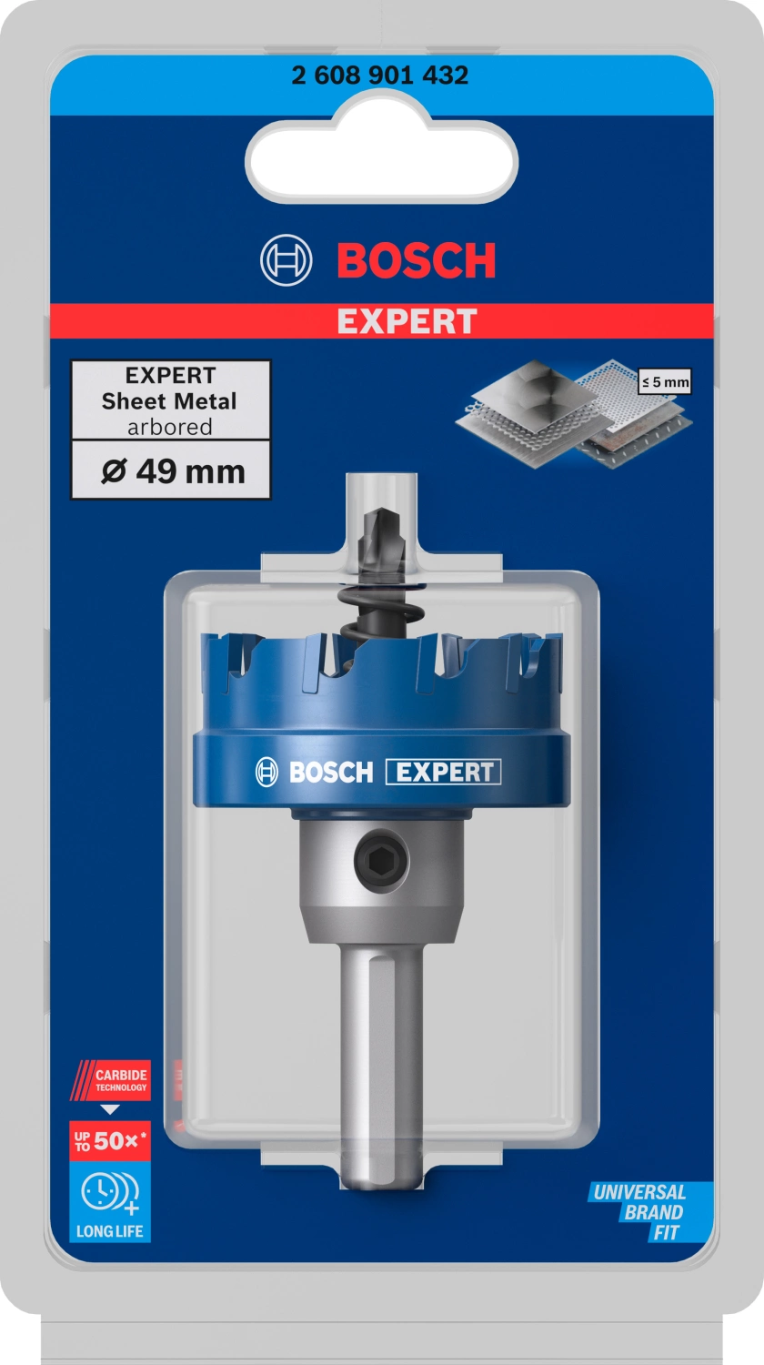 Bosch 2608901432 EXPERT Sheet Metaal gatzaag - 49 mm-image