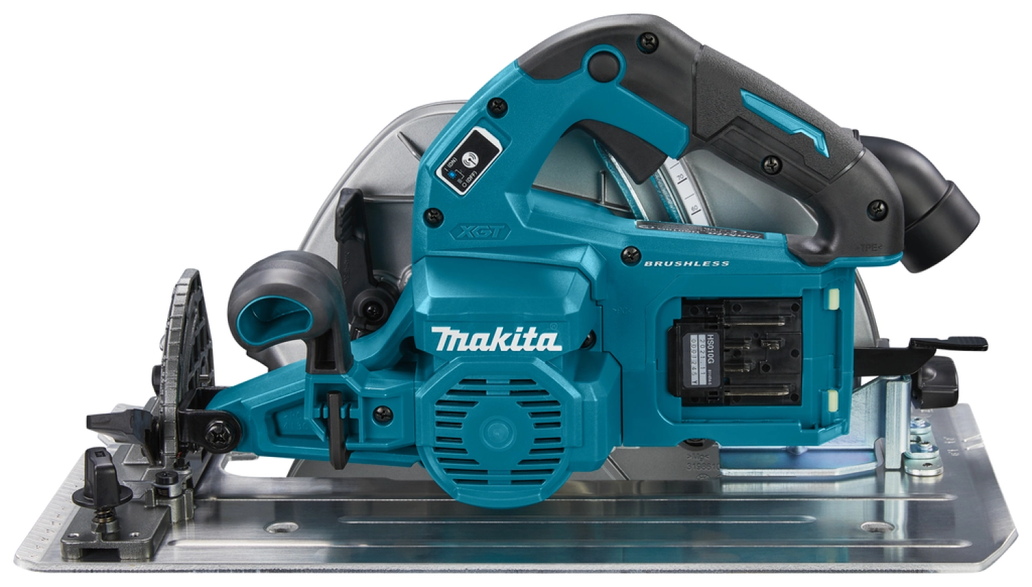 Makita HS010GT201 Scie circulaire sans-fil - 40V max Li-ion - 2 batteries 5,0 ah - Coffret - 235 mm - Brushless-image