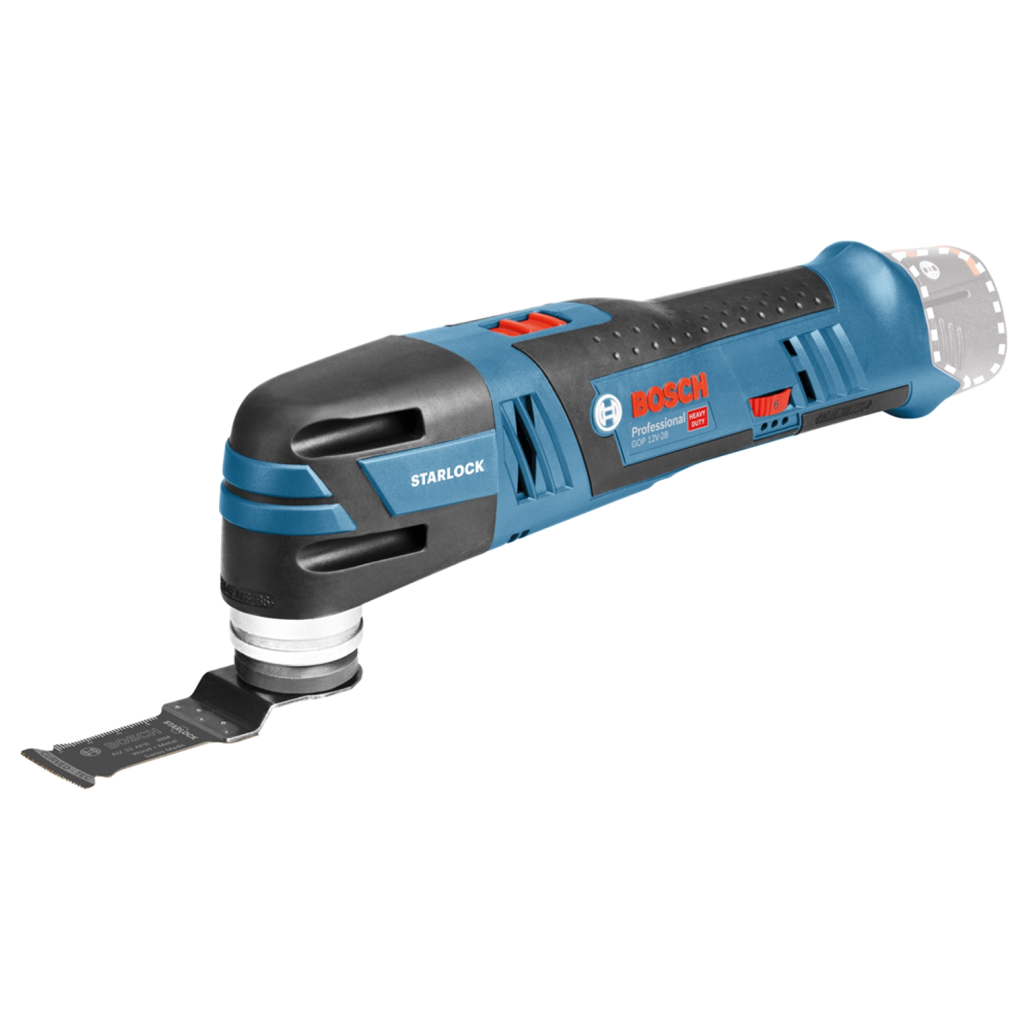 Bosch GOP 12V-28 12V Li-Ion Accu multitool body in L-Boxx-image