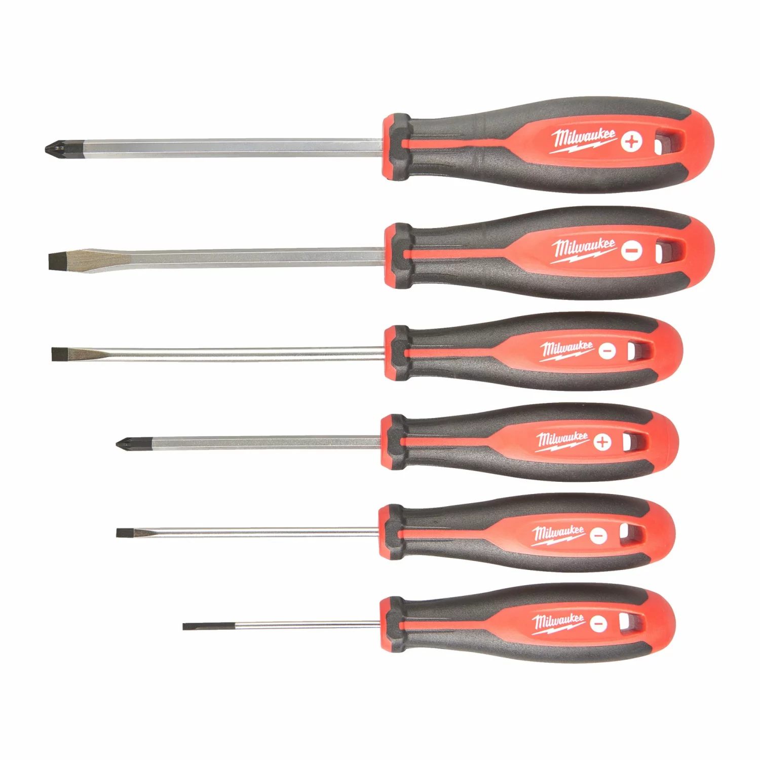 Milwaukee 4932471806 6-delige Tri-lobe schroevendraaiersset - PZ/SL-image