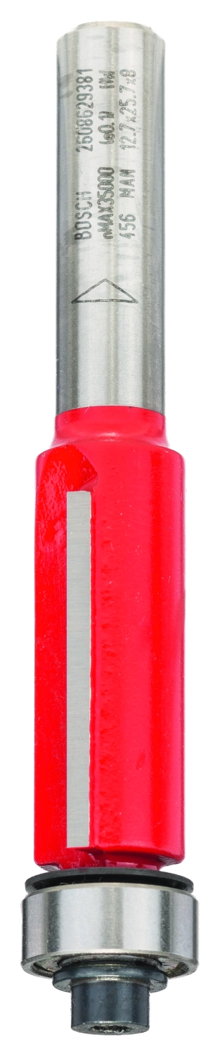 Bosch 2608629381 - Fraise à araser 8 mm, D1 12,7 mm, L 25,4 mm, G 71,5 mm-image