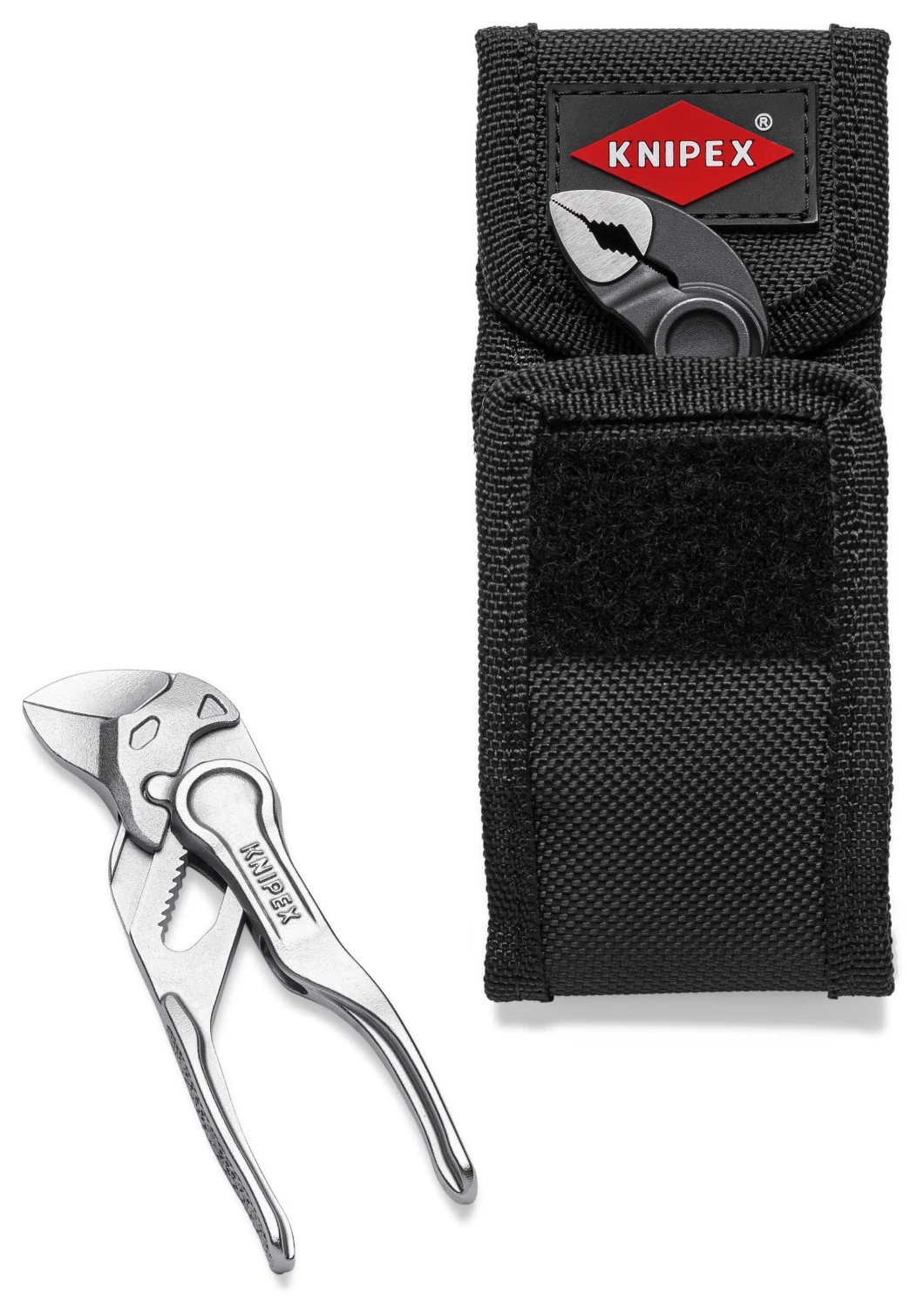 Knipex 00 20 72 V04 2-delige tangenset XS in riemtas - 2x 100mm-image