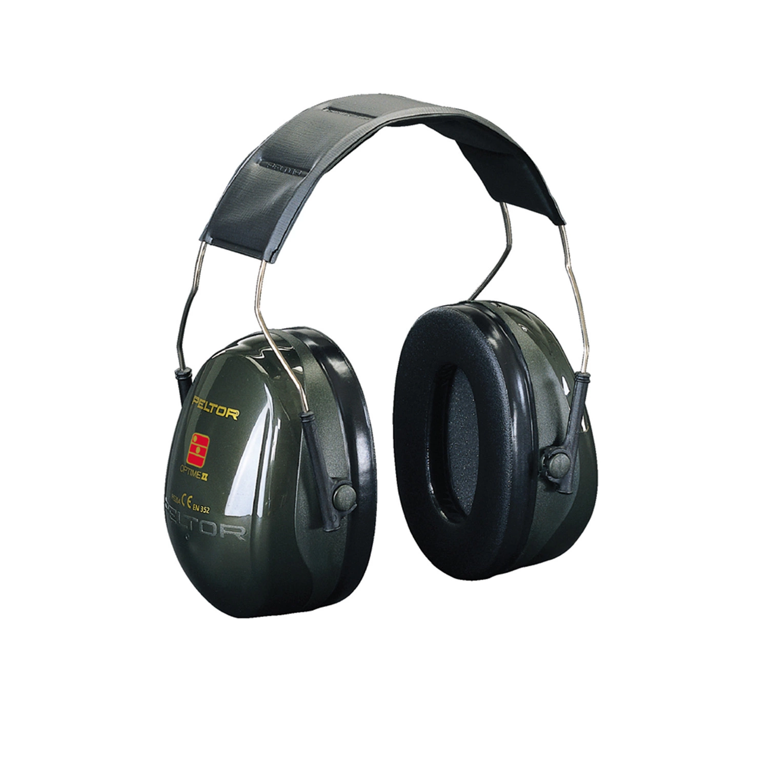 3M Peltor H520A-407-GQ Optime ll - Coquilles antibruit - 31 dB - vert - serre-tête-image