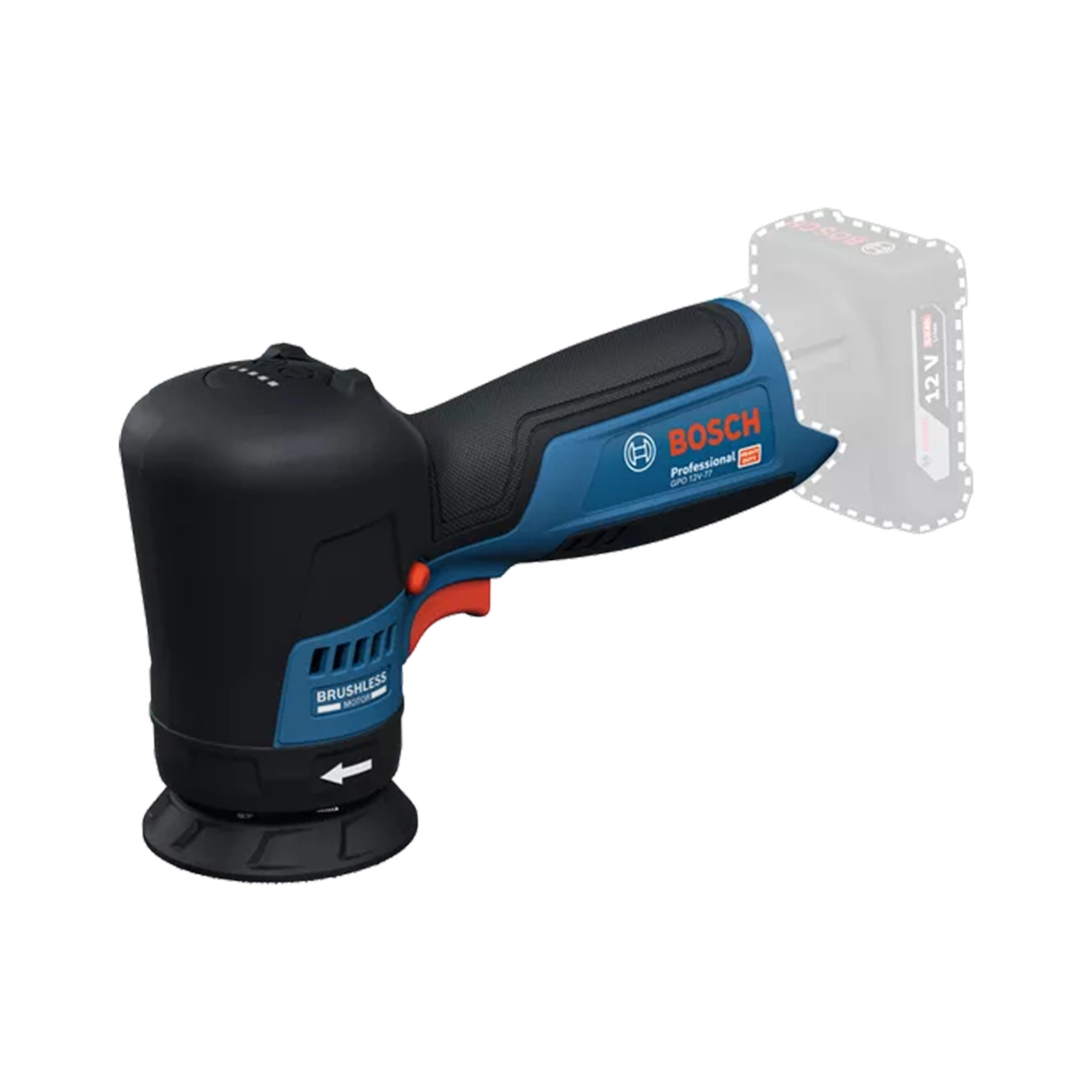 Bosch GPO 12V-77 Polisseuse sans fil 12 V - 77 mm-image