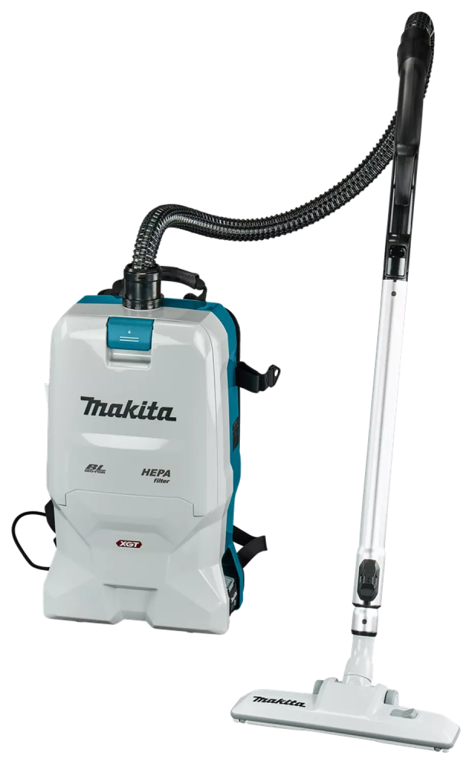 Makita VC011GM2NL1 XGT 40V Max Li-Ion Aspirateur à dos sans fil Set (2x 4.0Ah) - 200mbar-image