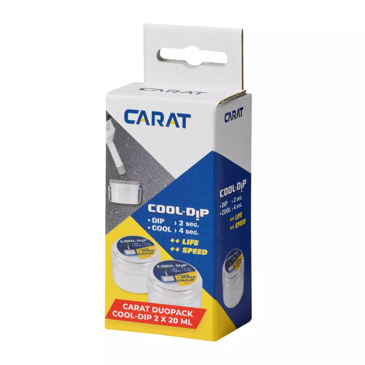 Carat ETCDSET020 Duopack Cool-dip Lubriwax verkoelende pasta voor diamantboren - 2x20ml-image