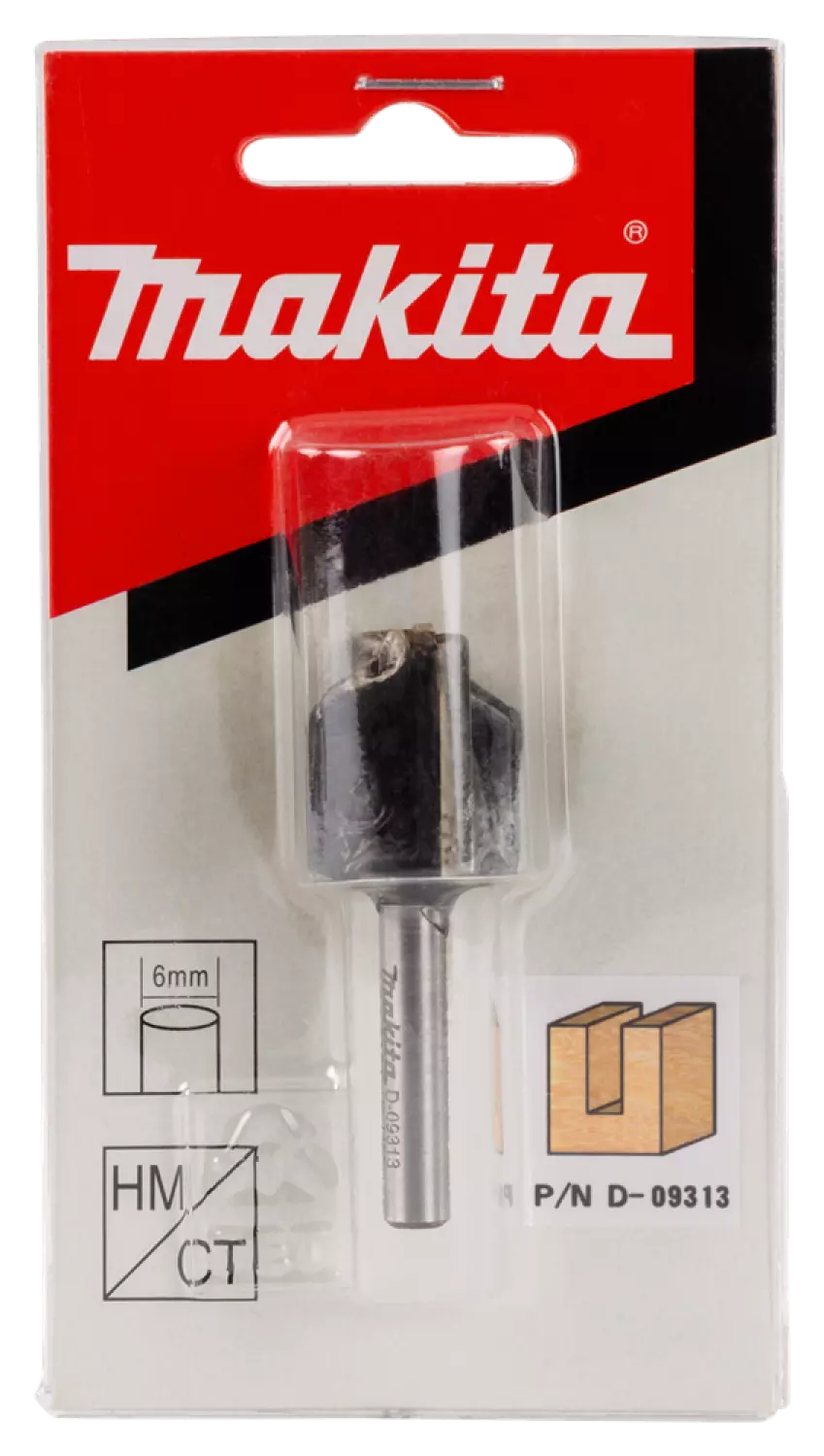 Makita D-09313 Groeffrees - 20mm - 6mm-image