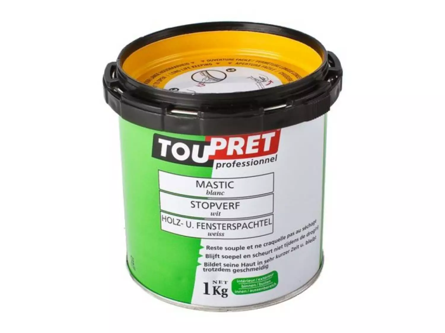 Toupret Stopverf Wit 1 Kg-image