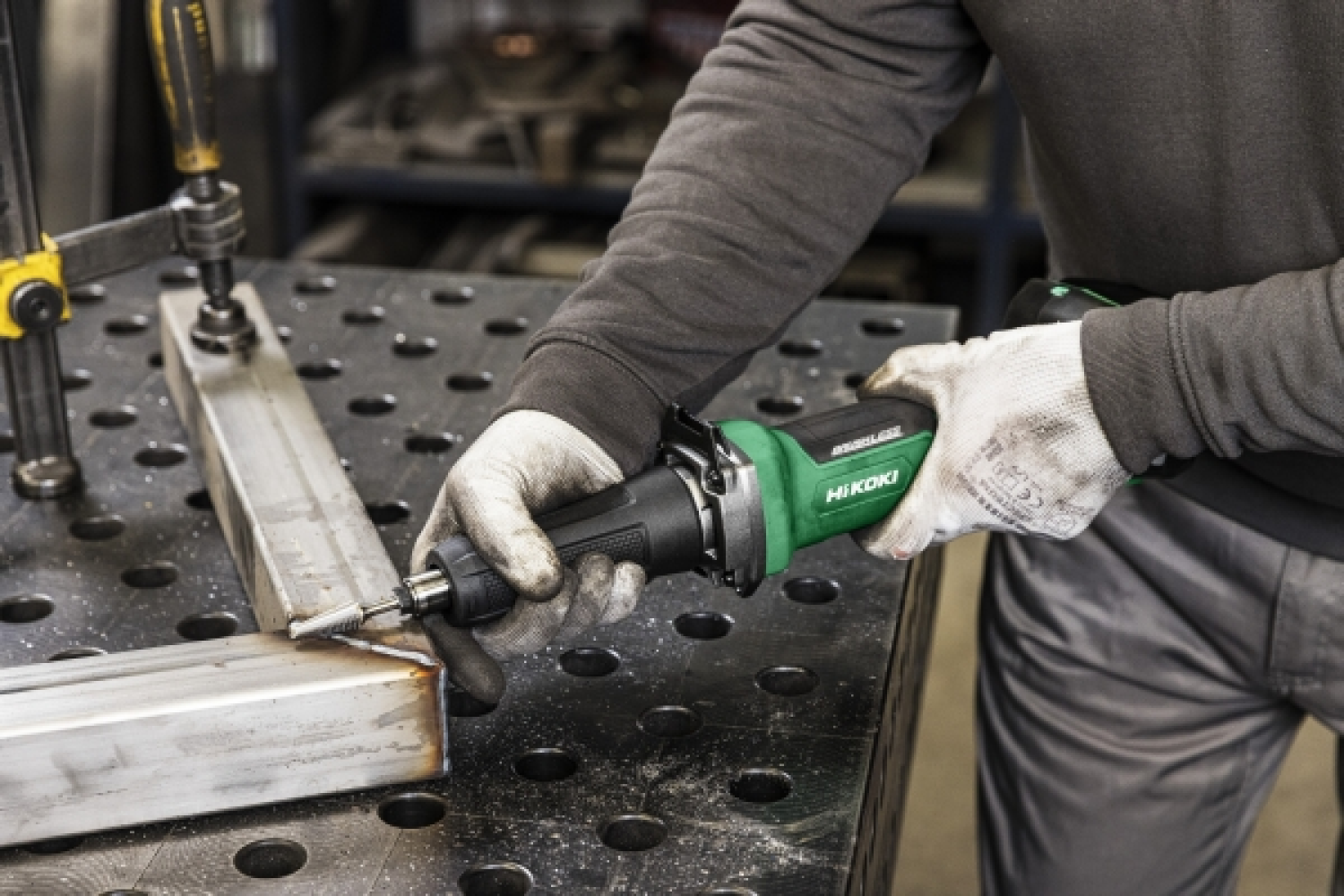 HiKOKI GP18DBW5Z 18V Li-Ion accu slijpmachine body in koffer - 50mm-image