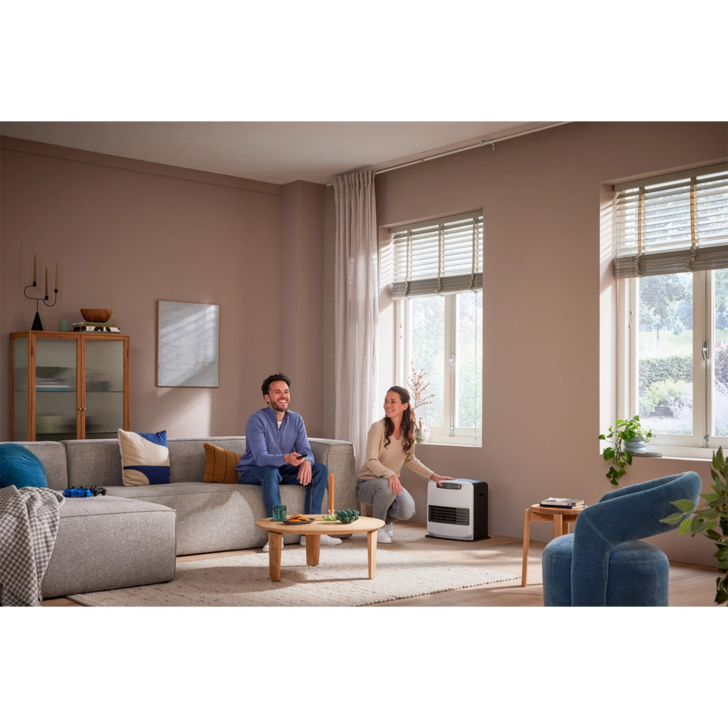 Qlima SRE 4035 TC Petroleumkachel - 3500W-image