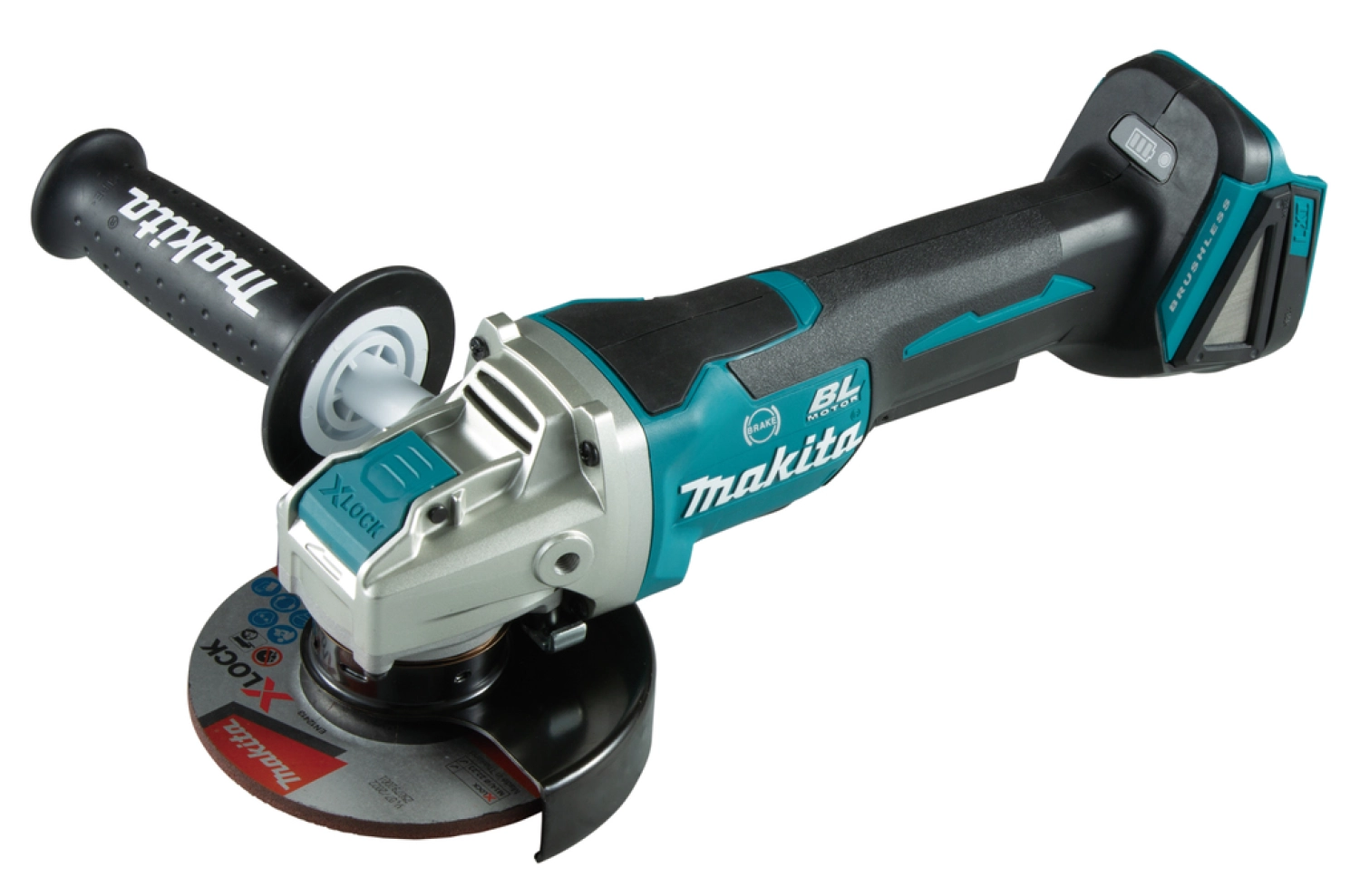 Makita DGA520ZX1 18V Li-Ion Accu haakse slijper body - 125mm - X-LOCK - koolborstelloos-image