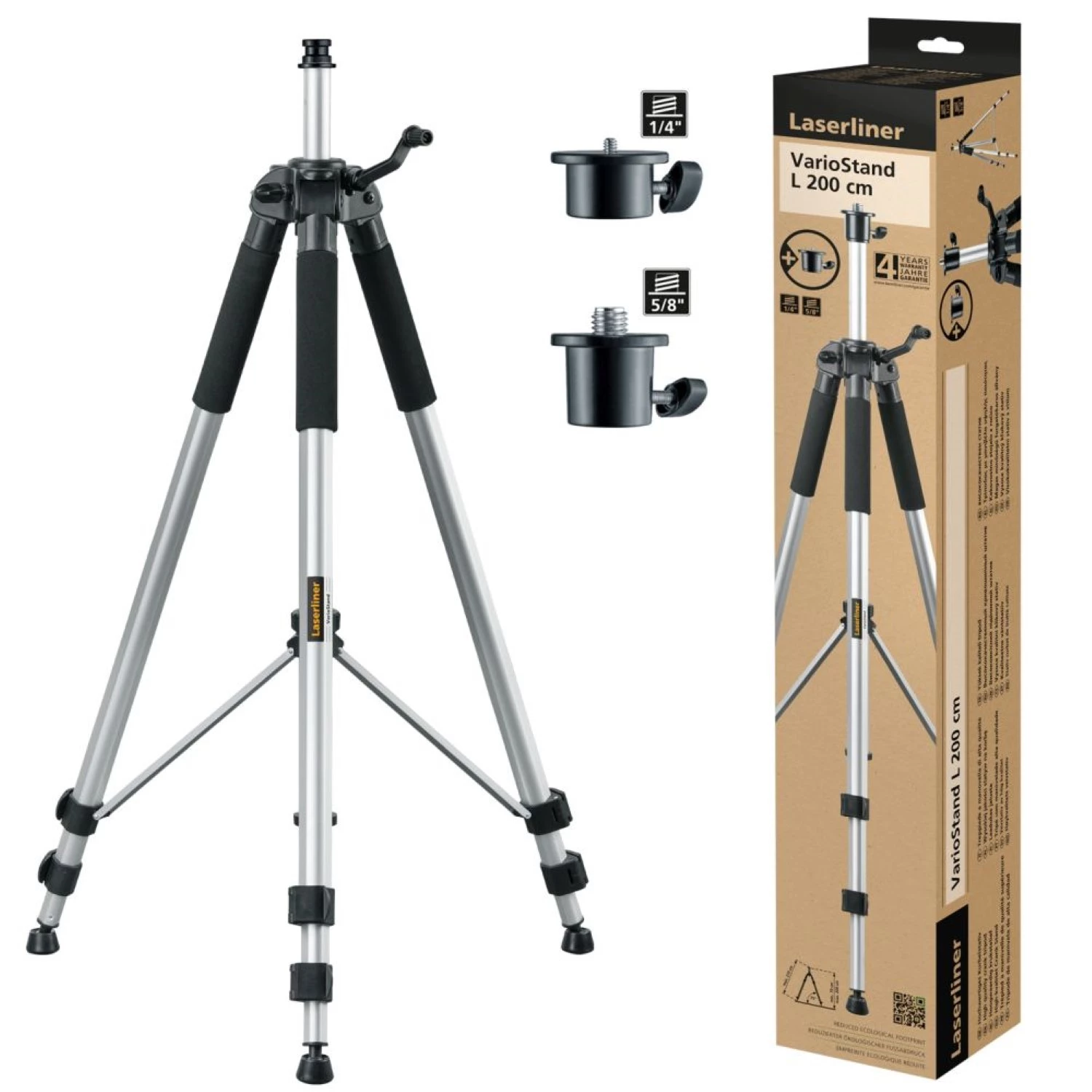 Laserliner VarioStand L Laserstatief - Aluminium - 2000mm-image