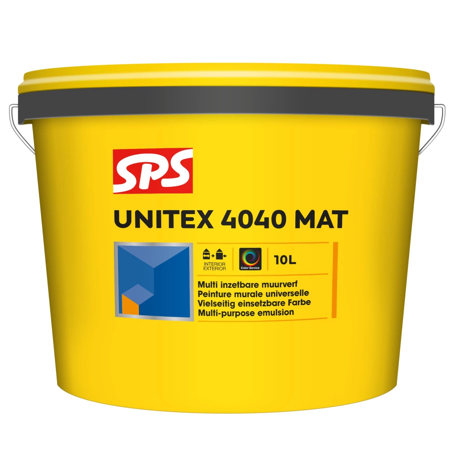 SPS Unitex 4040 Mat Muurverf - op kleur gemengd - 10L-image