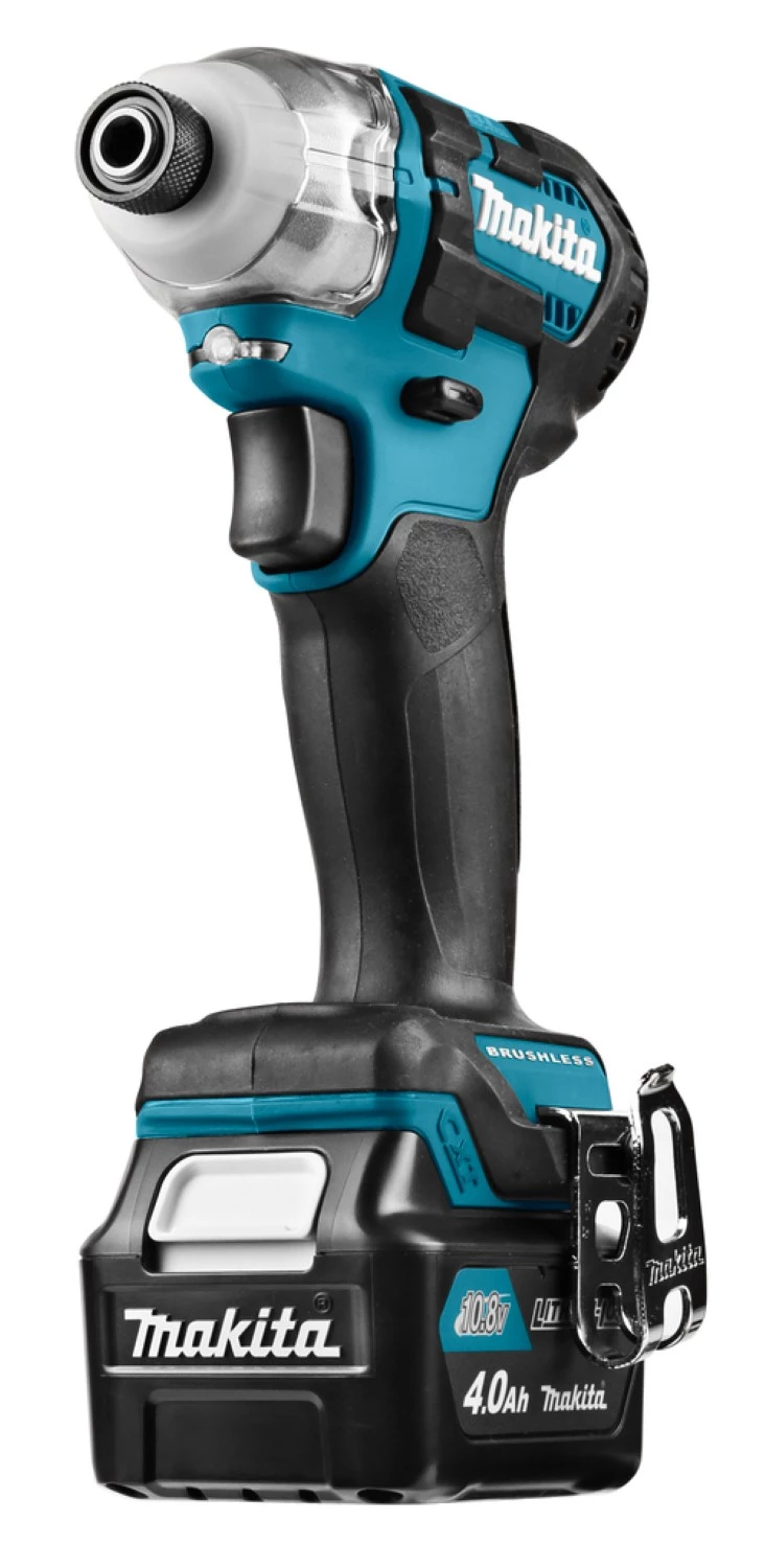 Visseuse à percussion sans-fil Makita TD111DSMJ - 10,8V Li-ion - 2 batteries 4,0 Ah - MAKPAC - Brushless-image