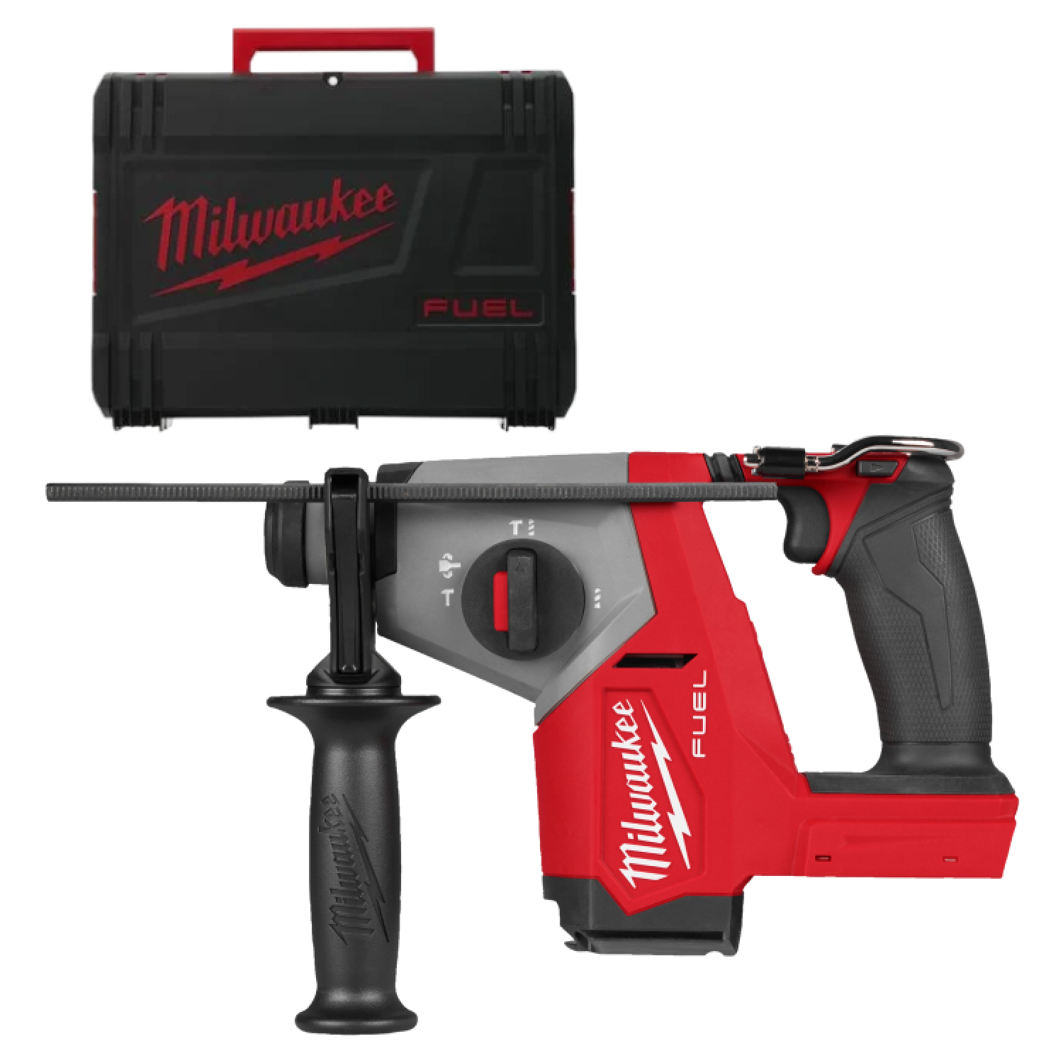Milwaukee M18 FHAC16-0X Corps de marteau combiné SDS-plus compact 18 V Li-ion dans un coffret HD - 1,7 J-image