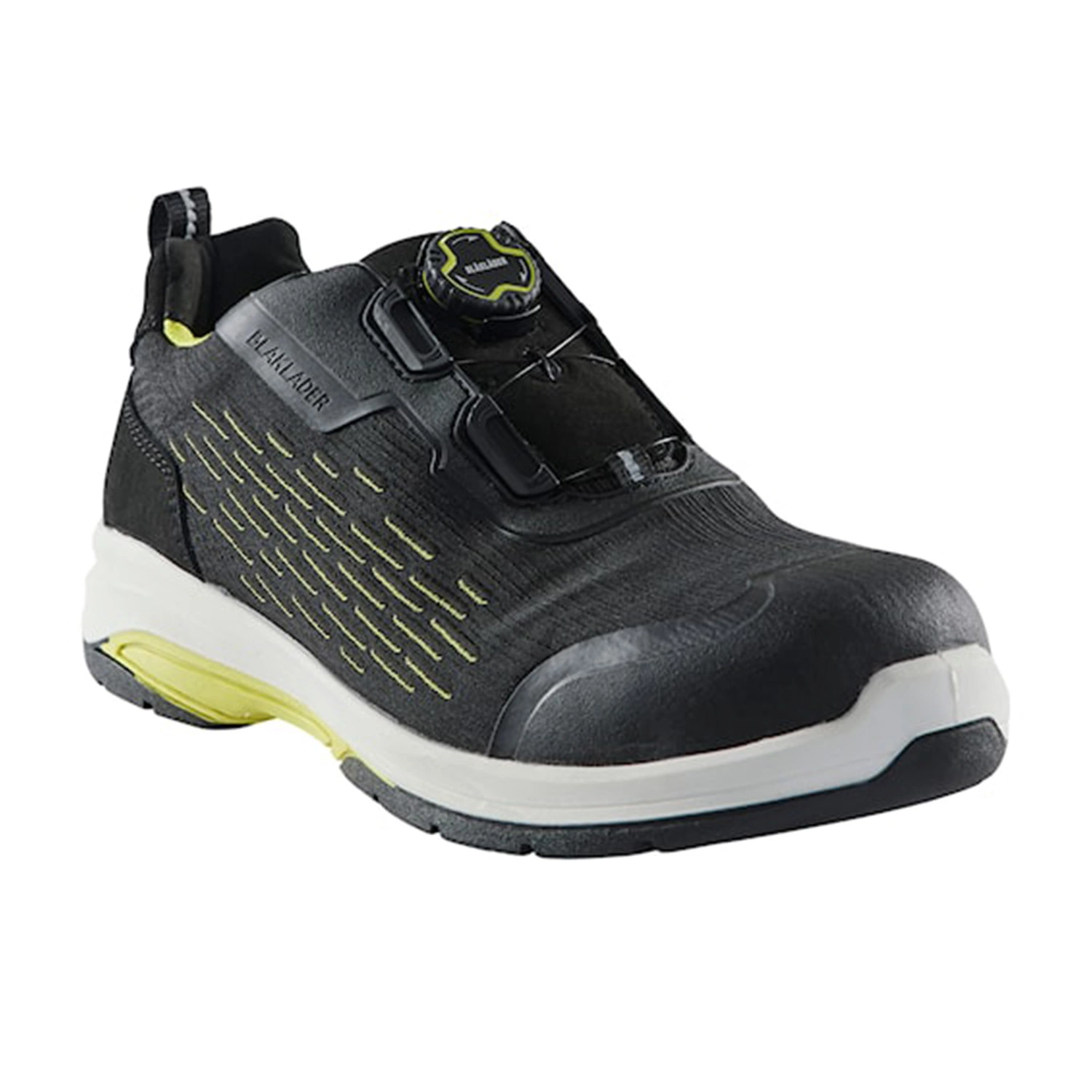 Blåkläder Chaussures de sécurité basses CRADLE - 48 - Noir/Jaune fluo-image