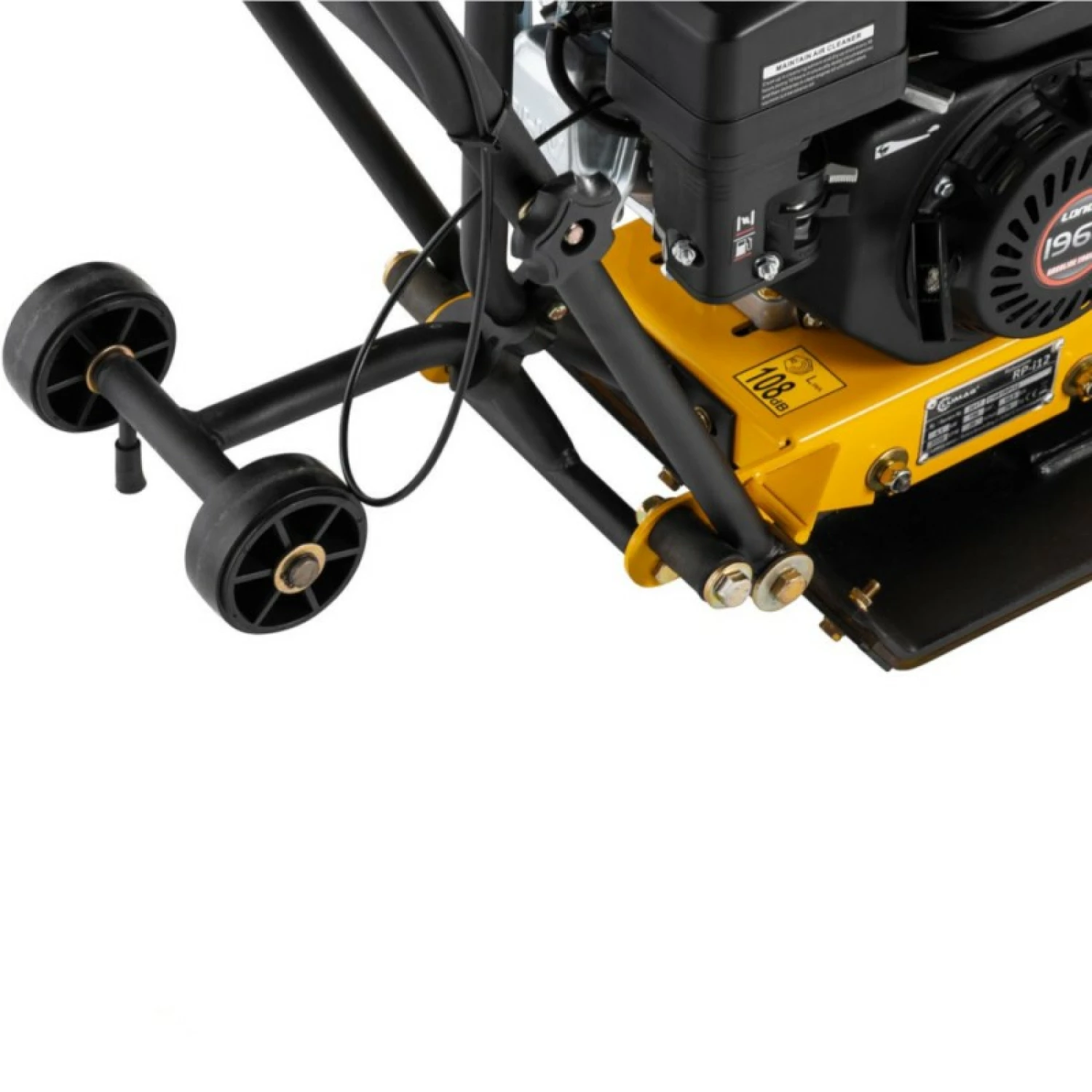 Lumag RPi12 Trilplaat benzine 5,5 Pk 1050 kg slagkracht-image