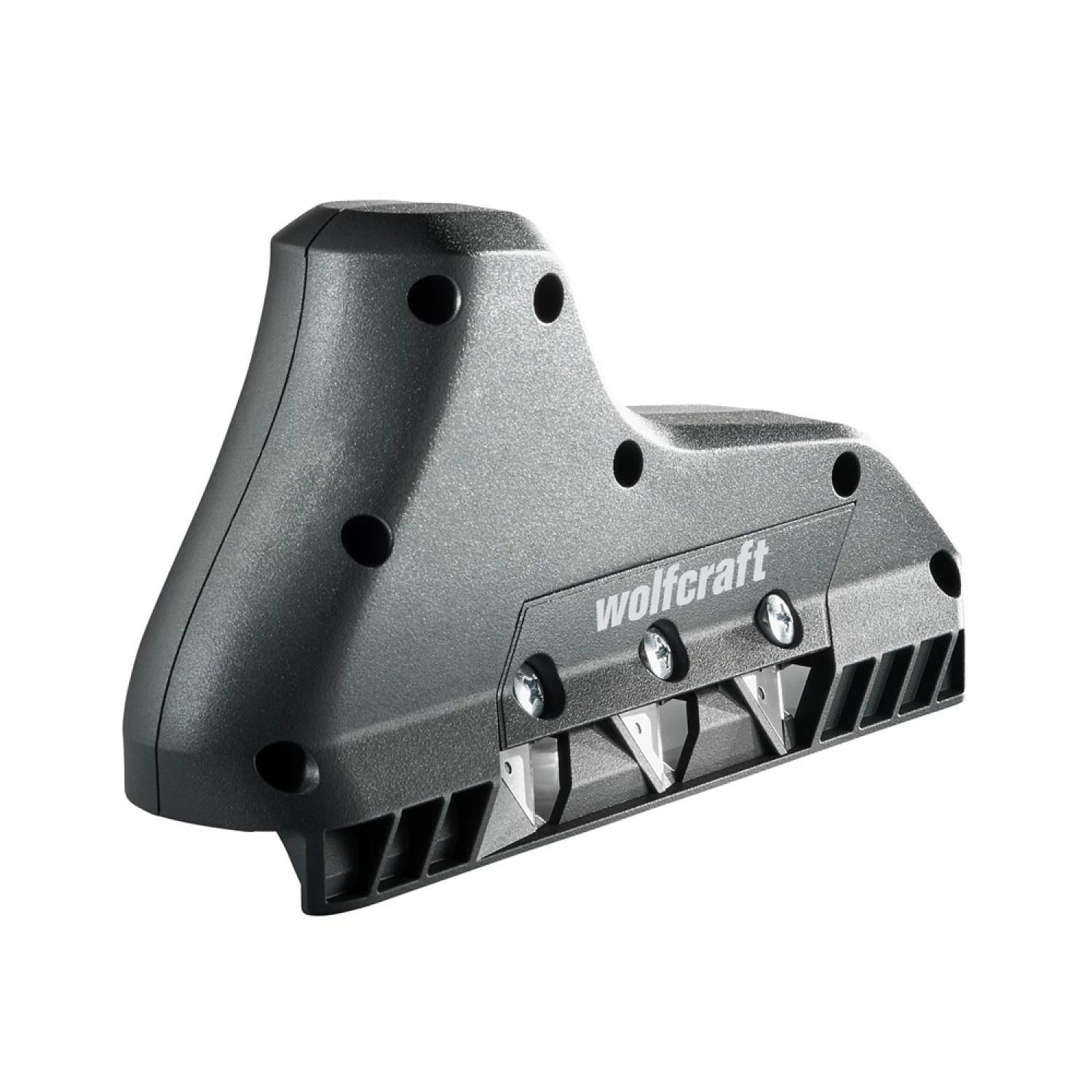 Wolfcraft 4009000 Kantschaaf met 3 messen voor gipsplaat afschuining-image