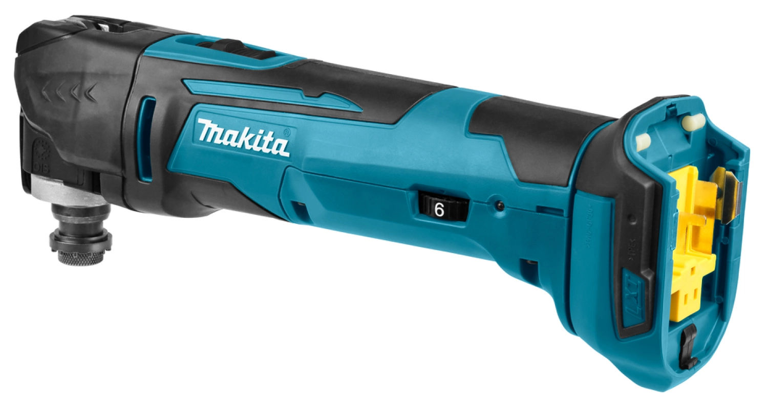 Makita DTM51RMJX3 18V Li-Ion Accu multitool set (2x 4.0Ah accu) + 41 delige accessoireset in Mbox - snelwissel-image