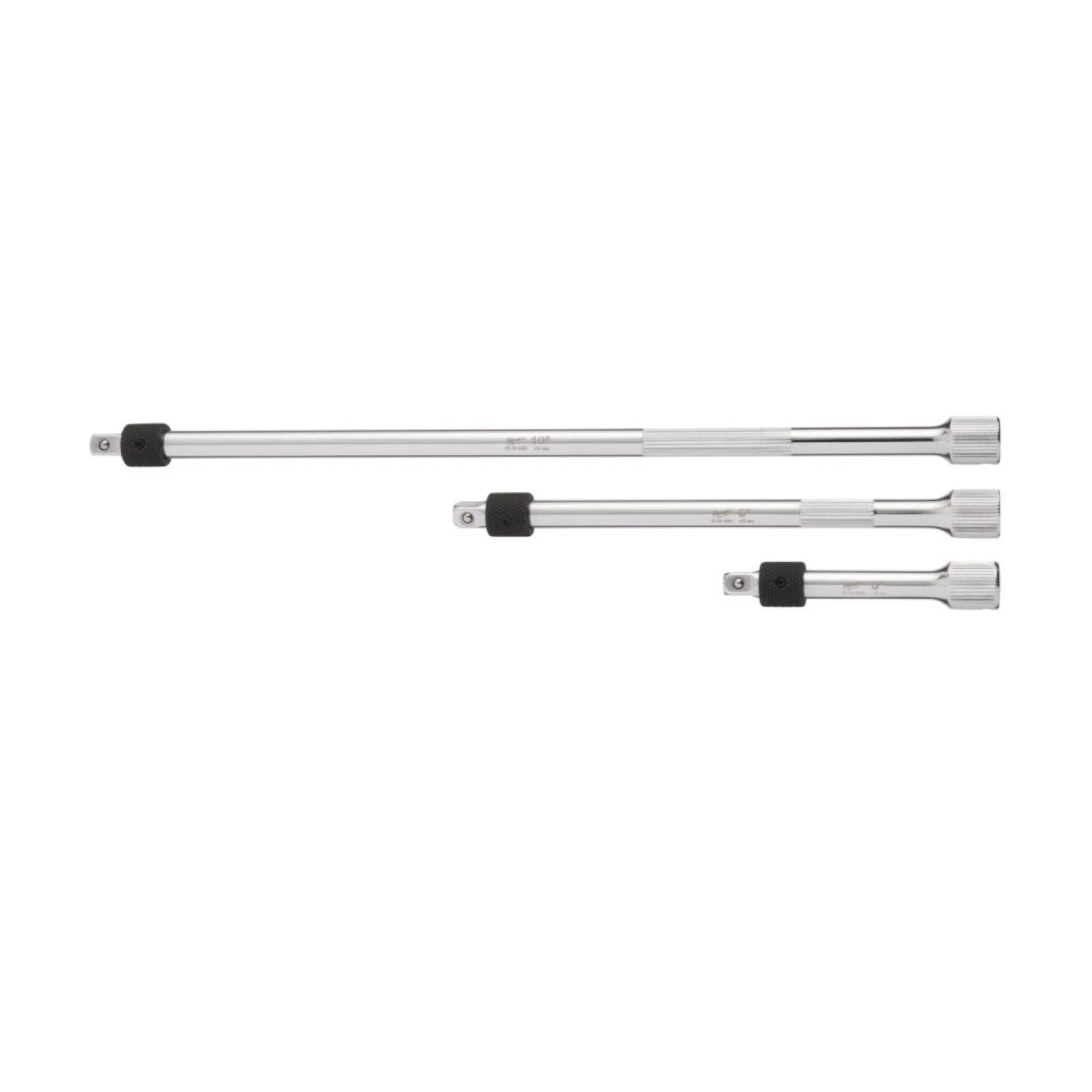 Milwaukee 4932480643 Douille à embout - Rallonge 1/4 » 3 pièces avec verrouillage-image