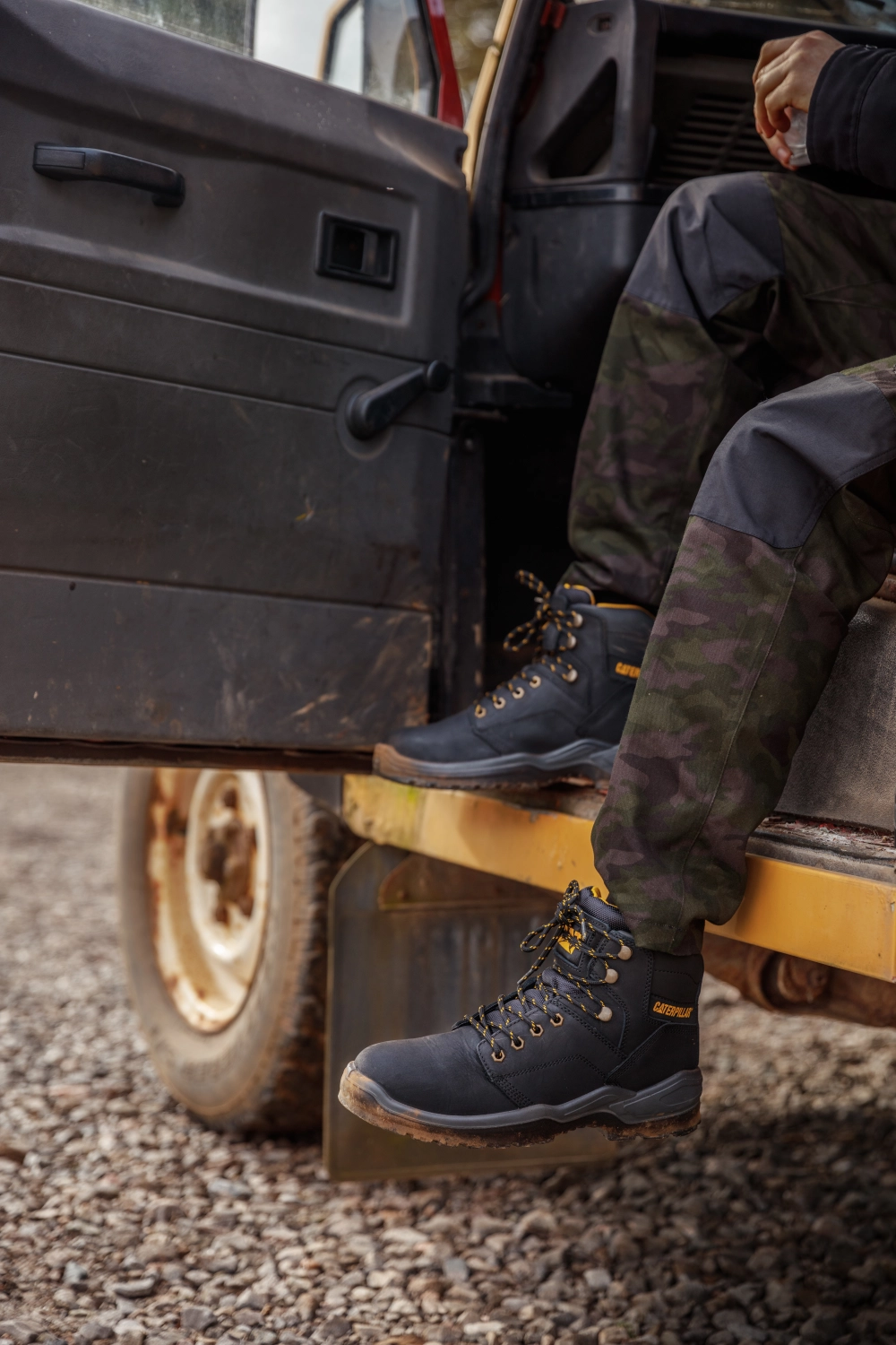 Caterpillar Striver Chaussure de sécurité S3 Noir - Taille 44 - UK 10-image