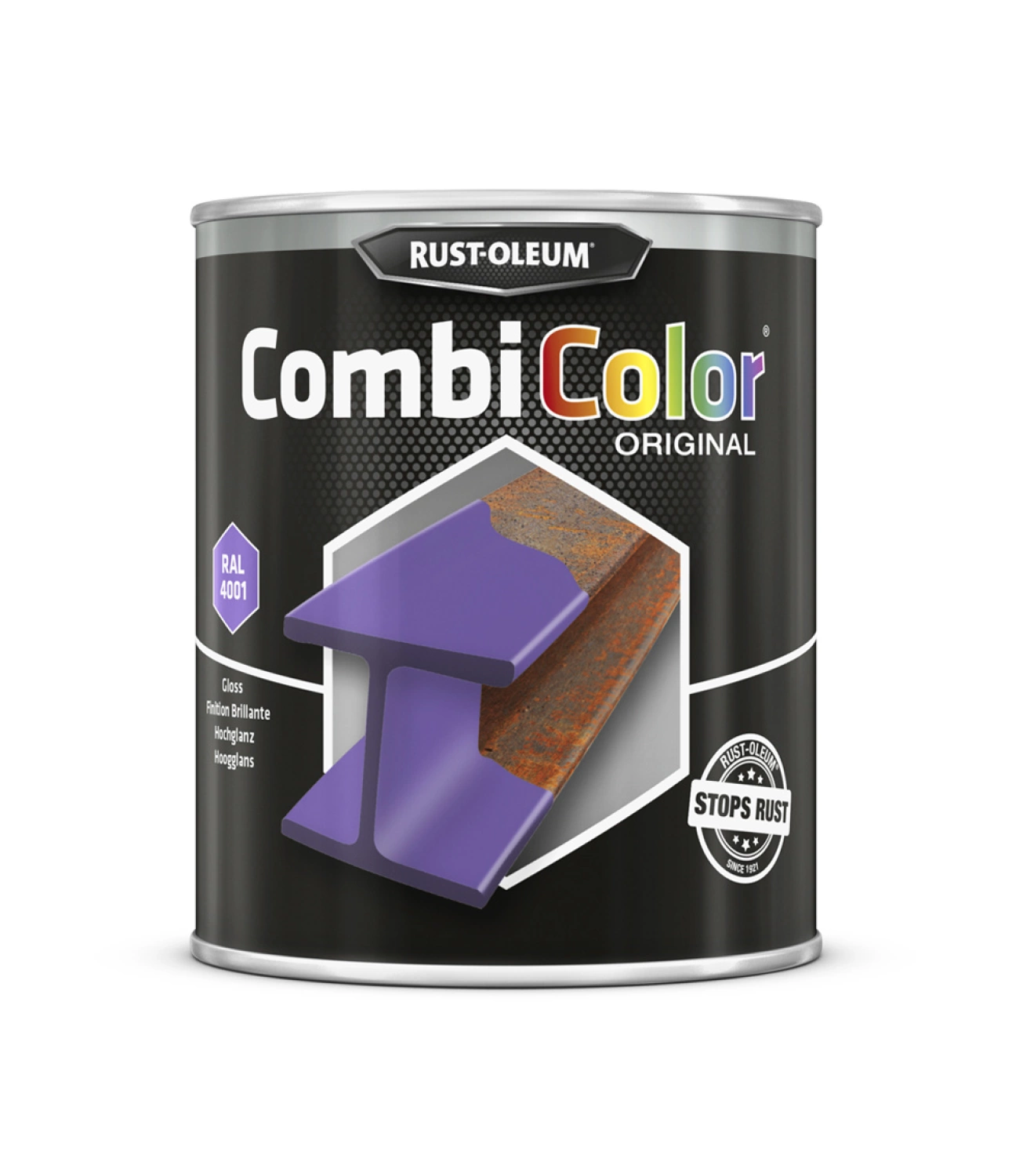 Rust-Oleum Combicolor Hoogglans - RAL 4001 roodlila - 2,5L-image