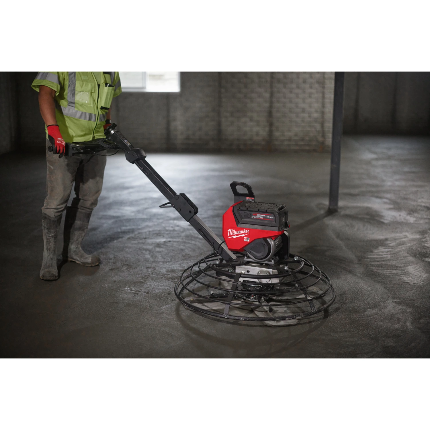 Milwaukee MXF WBT90-0 MX Fuel machine à talocher sans fils - 900mm-image