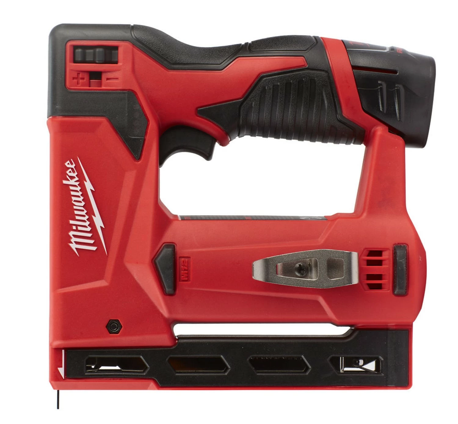 Milwaukee M12 BST-202X Set Cloueuse sans fil Li-ion 12V (2 x 2,0 Ah d'accu) en boîte HD - 6-14mm-image