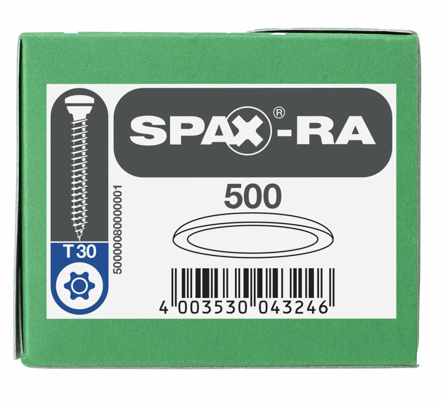 SPAX 50000080000001 Kunststof kapjes wit voor SPAX-RA Platverzonken kop schroef - 500 stuks-image