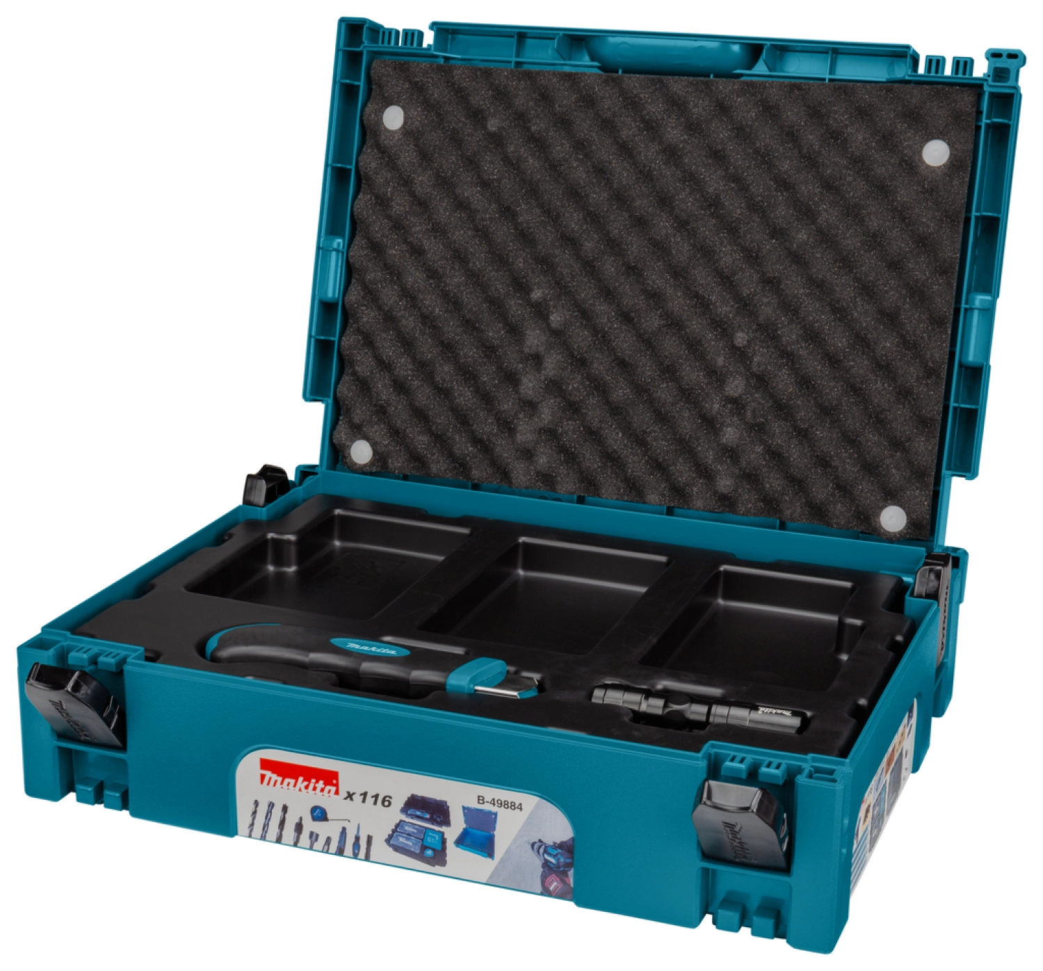 Makita B-49884 116-delige boor- & bitset in Mbox-image