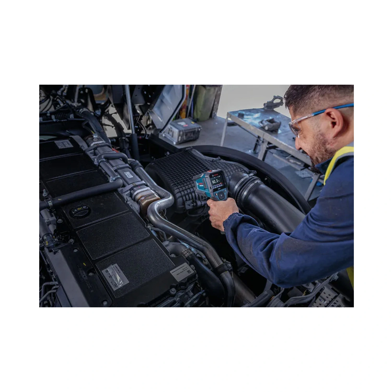Bosch GIS 12V-800-16 Infraroodthermometer in Tas - Bereik -40°C t/m +800°C