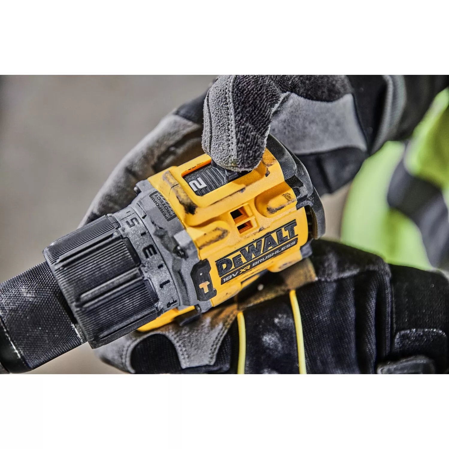 DeWALT DCD805H2T 18V Li-ion XR perceuse/visseuse à percussion sans fil (2x batterie 5.0Ah) set en TSTAK.-image