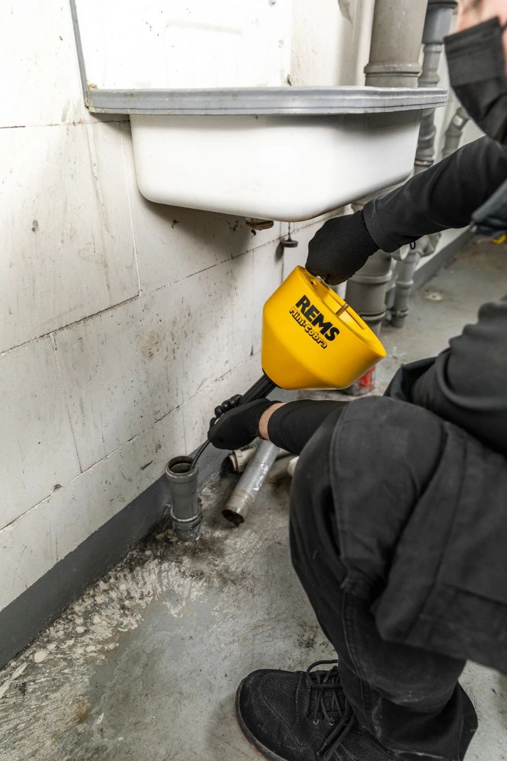 Rems 170010 Mini-Cobra Buisontstopper voor hand- en elektrische bediening-image